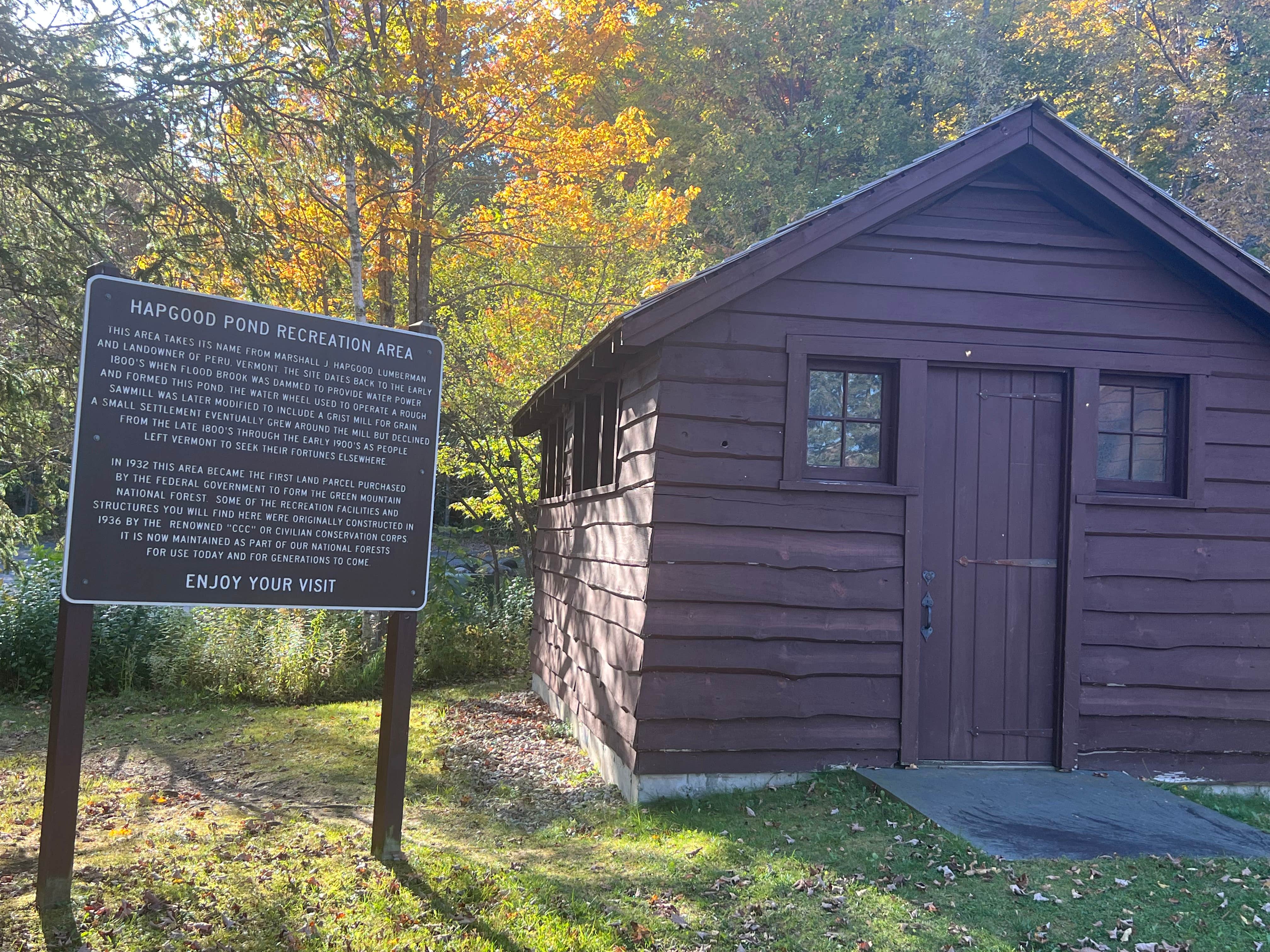 Camper-submitted photo at Hapgood Pond NF Campground near Weston, VT