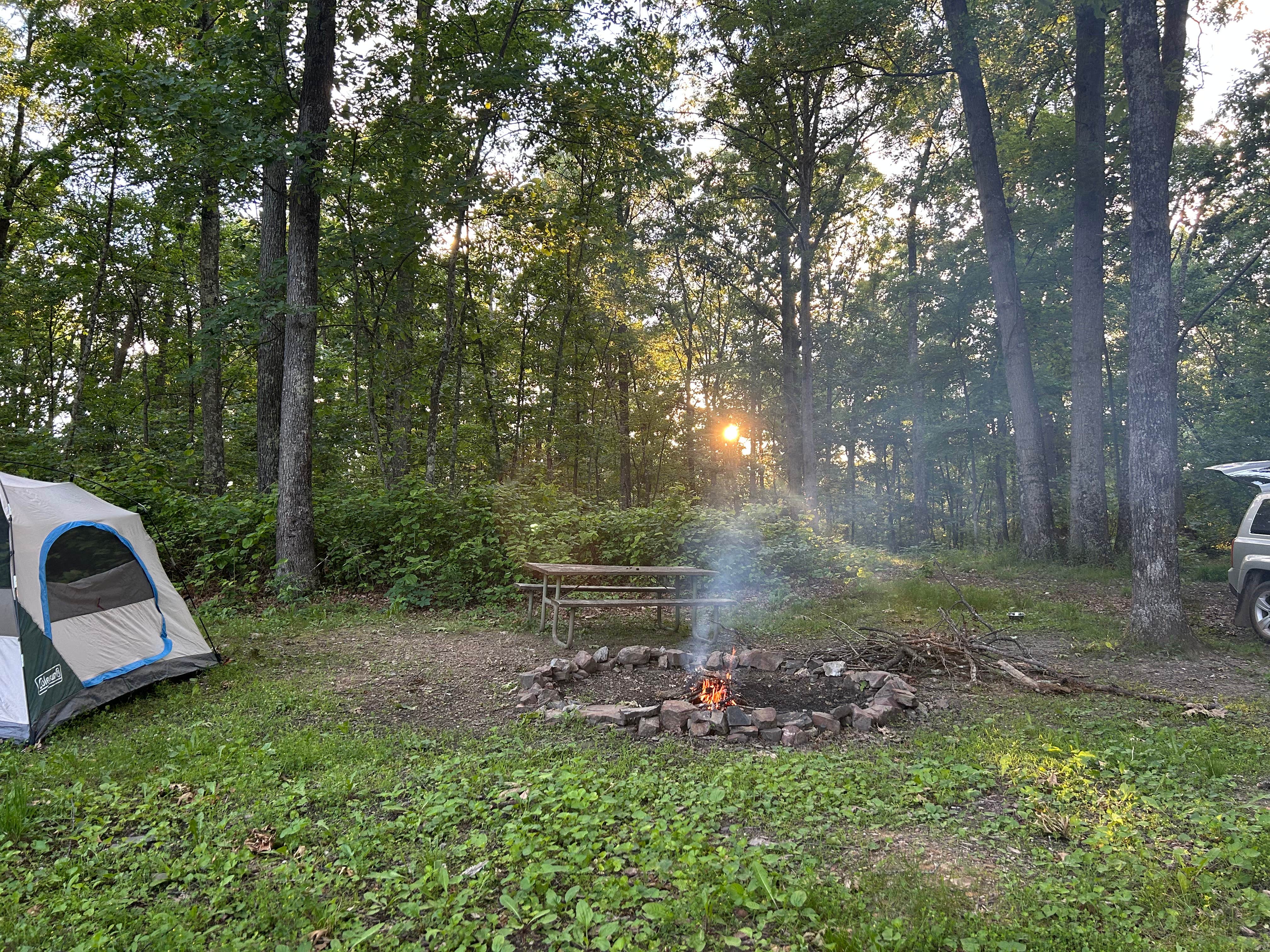 Camper-submitted photo at green ridge state forest near Frostburg, MD