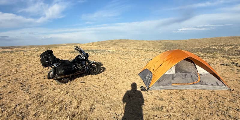 Camper submitted image from Green River Flaming Gorge Dispersed Site