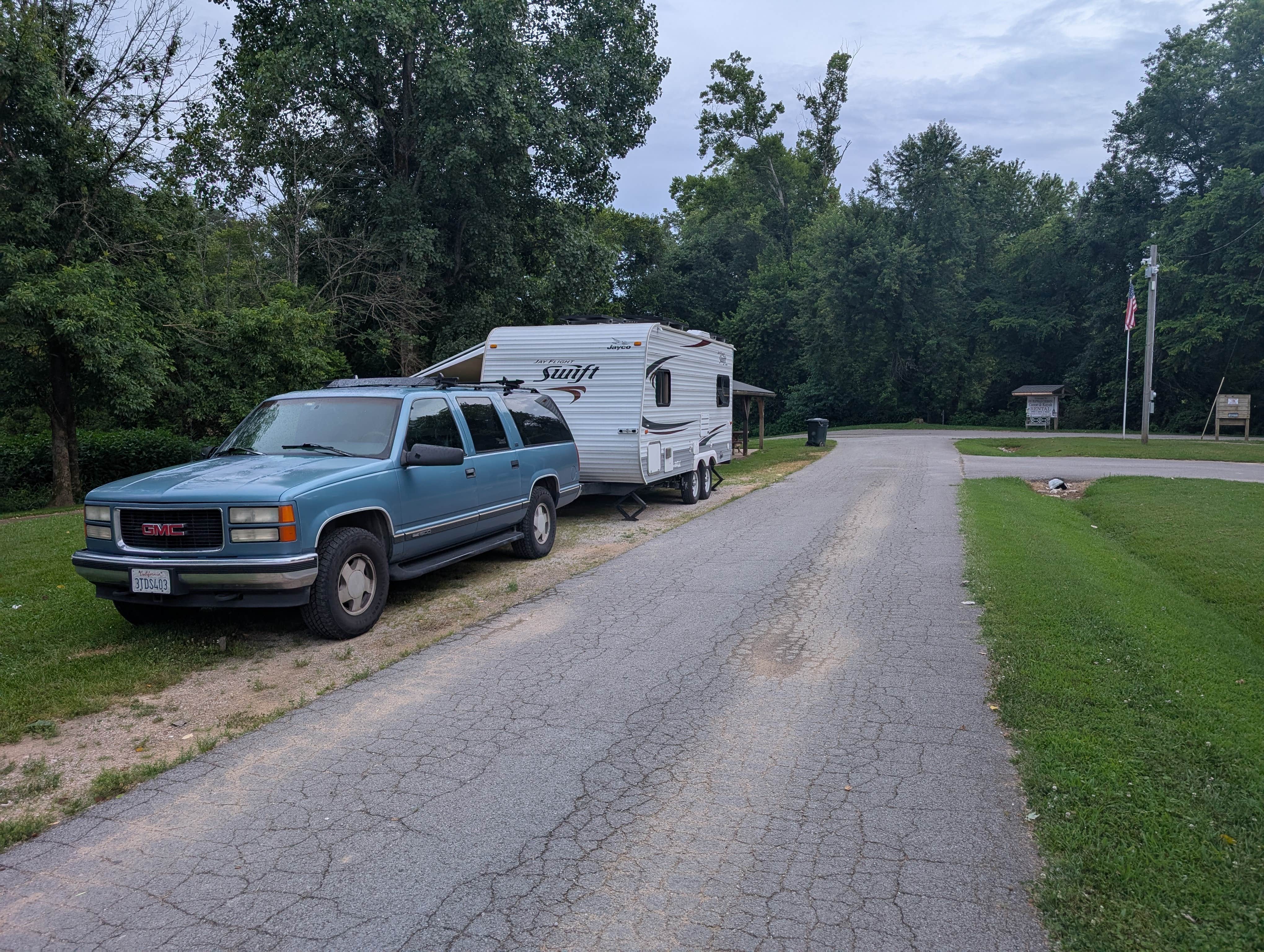 Camper-submitted photo at Green River Park & Arboretum near Canmer, KY