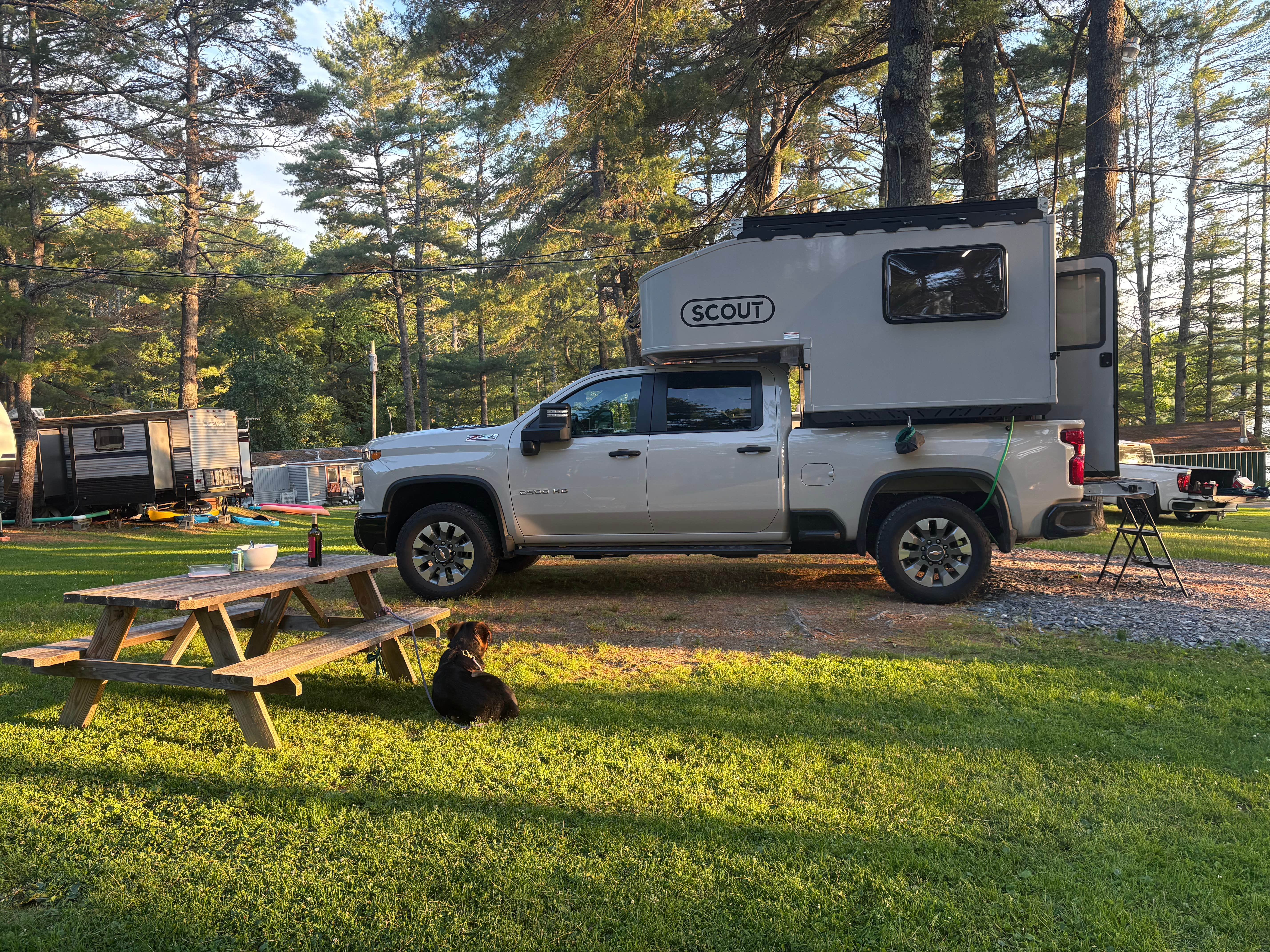 Camper-submitted photo at Green Valley Campground near Belgrade Lakes, ME