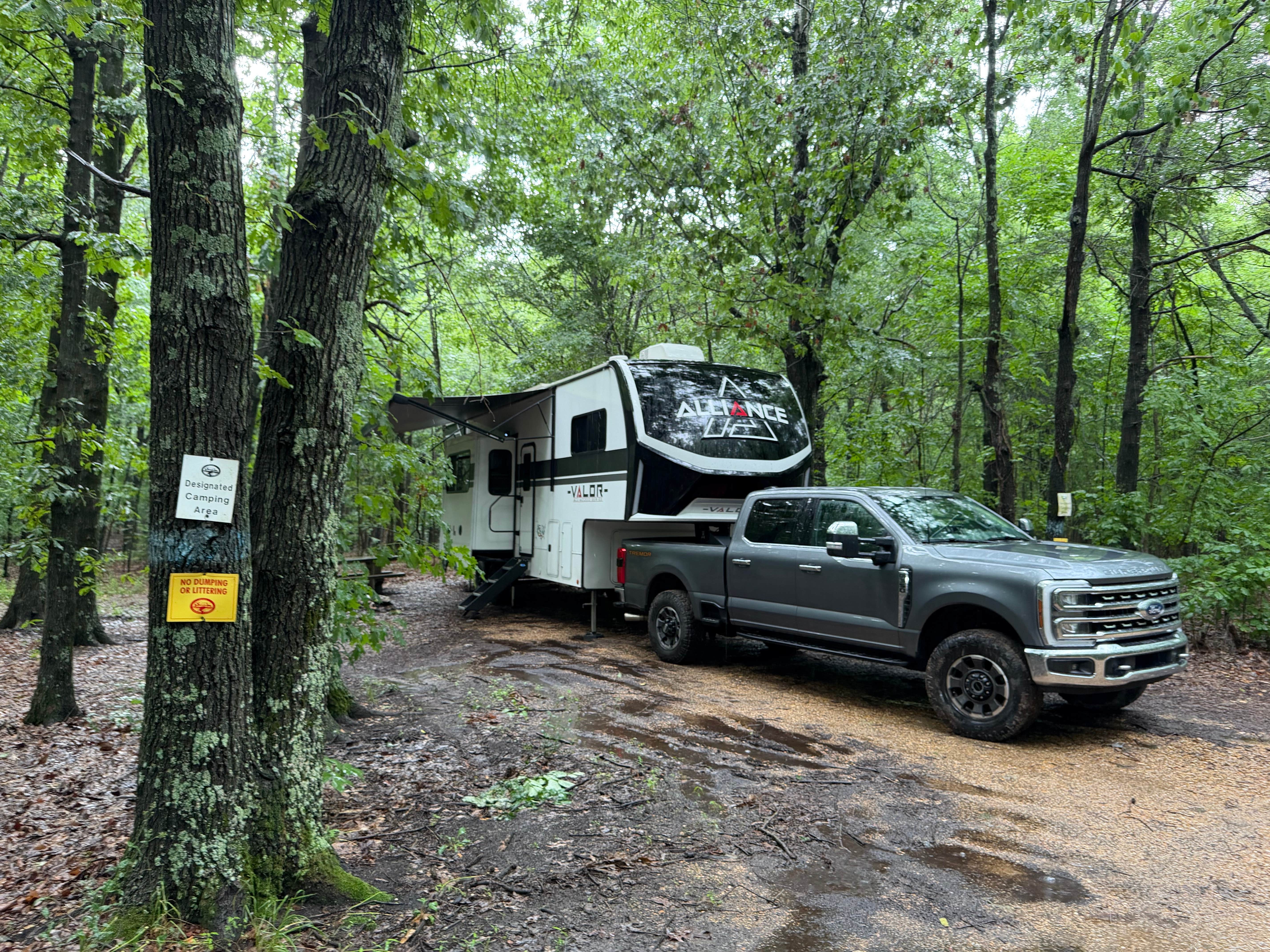Camper-submitted photo at Greene Road Camp Dispersed near Walcott, AR