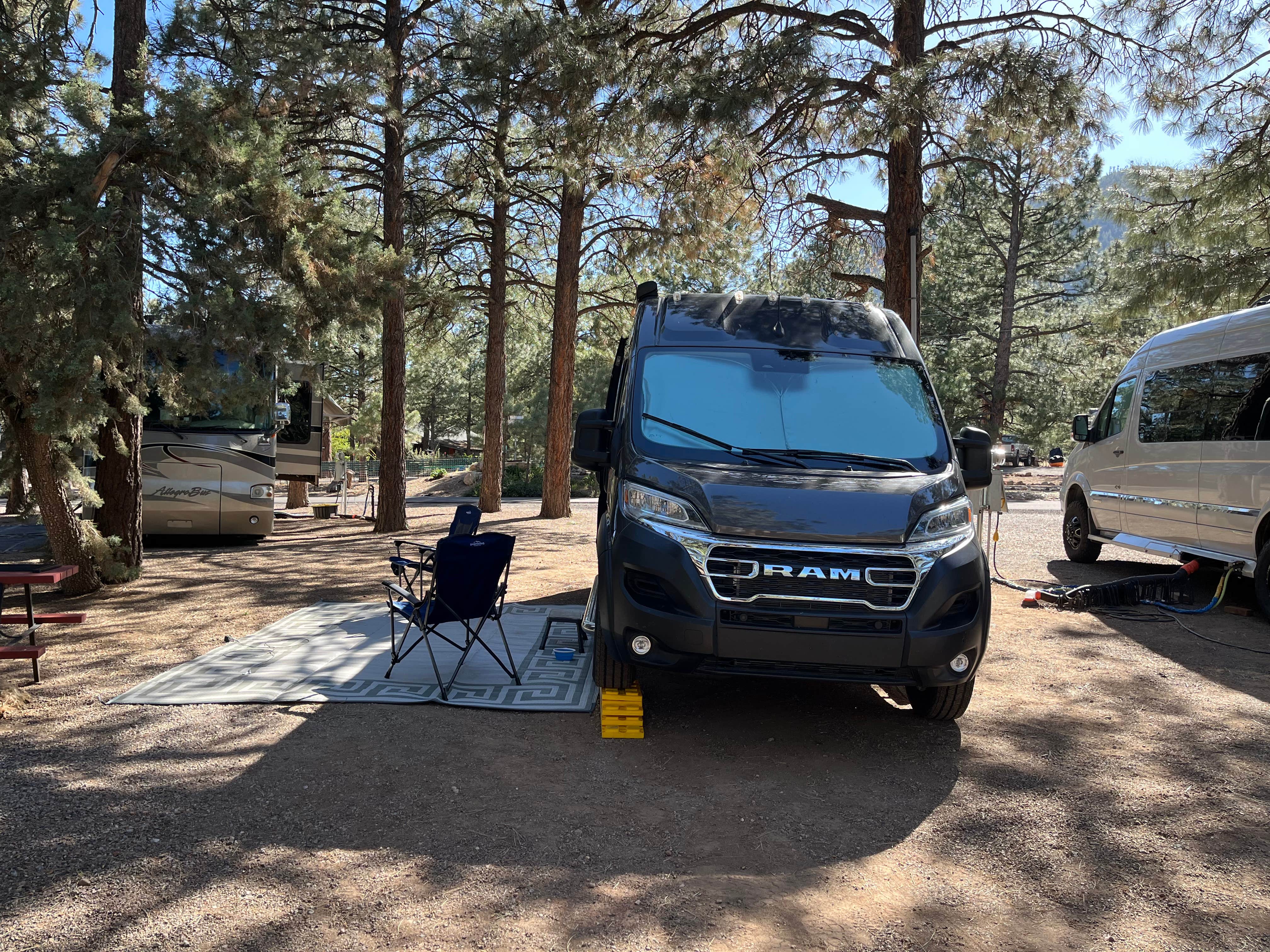 MARILYN H.'s photo of rv camping at Flagstaff RV Park (formally Greer's Pine Shadows RV Park) near Cameron, AZ
