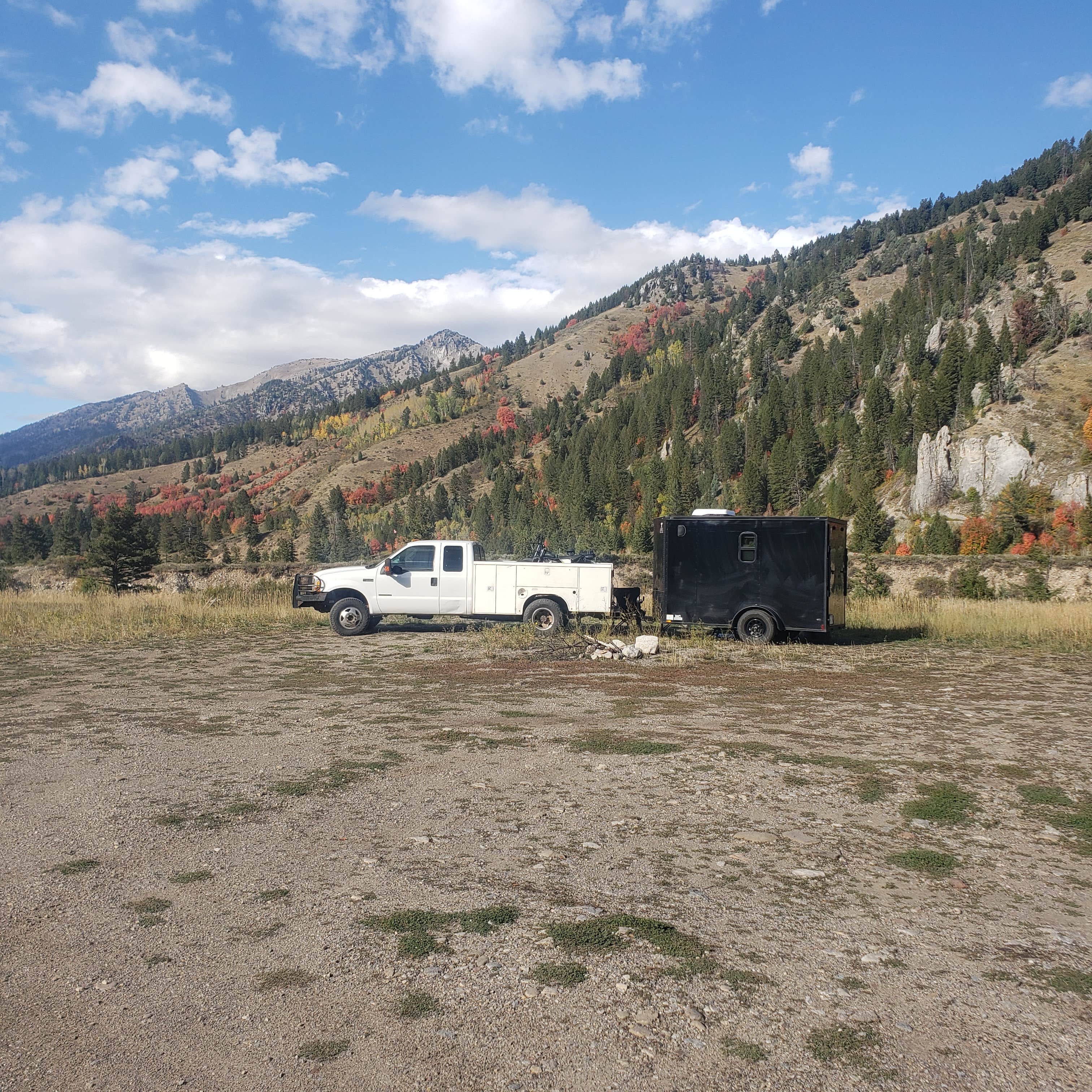 Camper-submitted photo at Grey's River on Forest Road 10023 near Alpine, WY