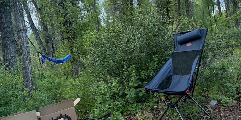 Camper submitted image from Gros Venture Campground