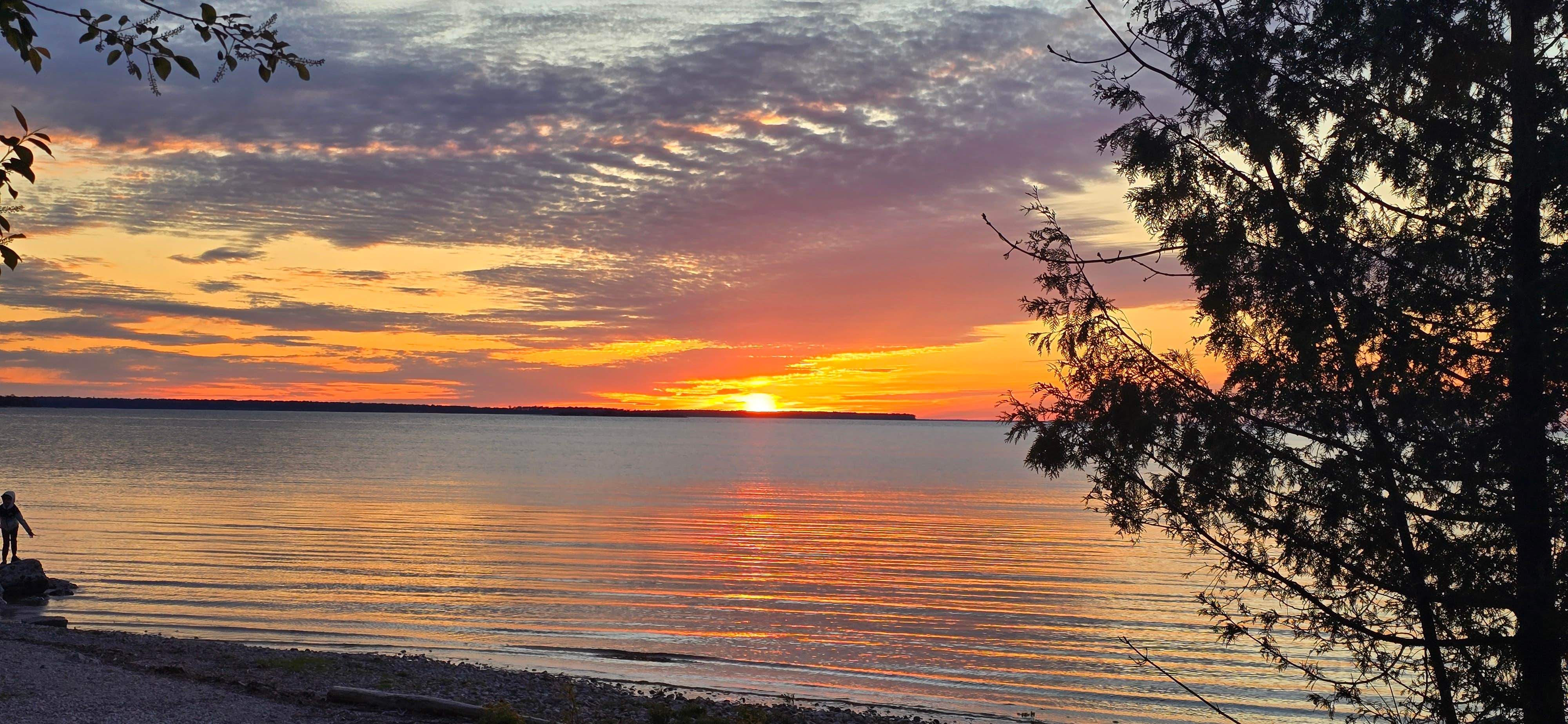 Camper-submitted photo at Group Camps — Peninsula State Park near Baileys Harbor, WI