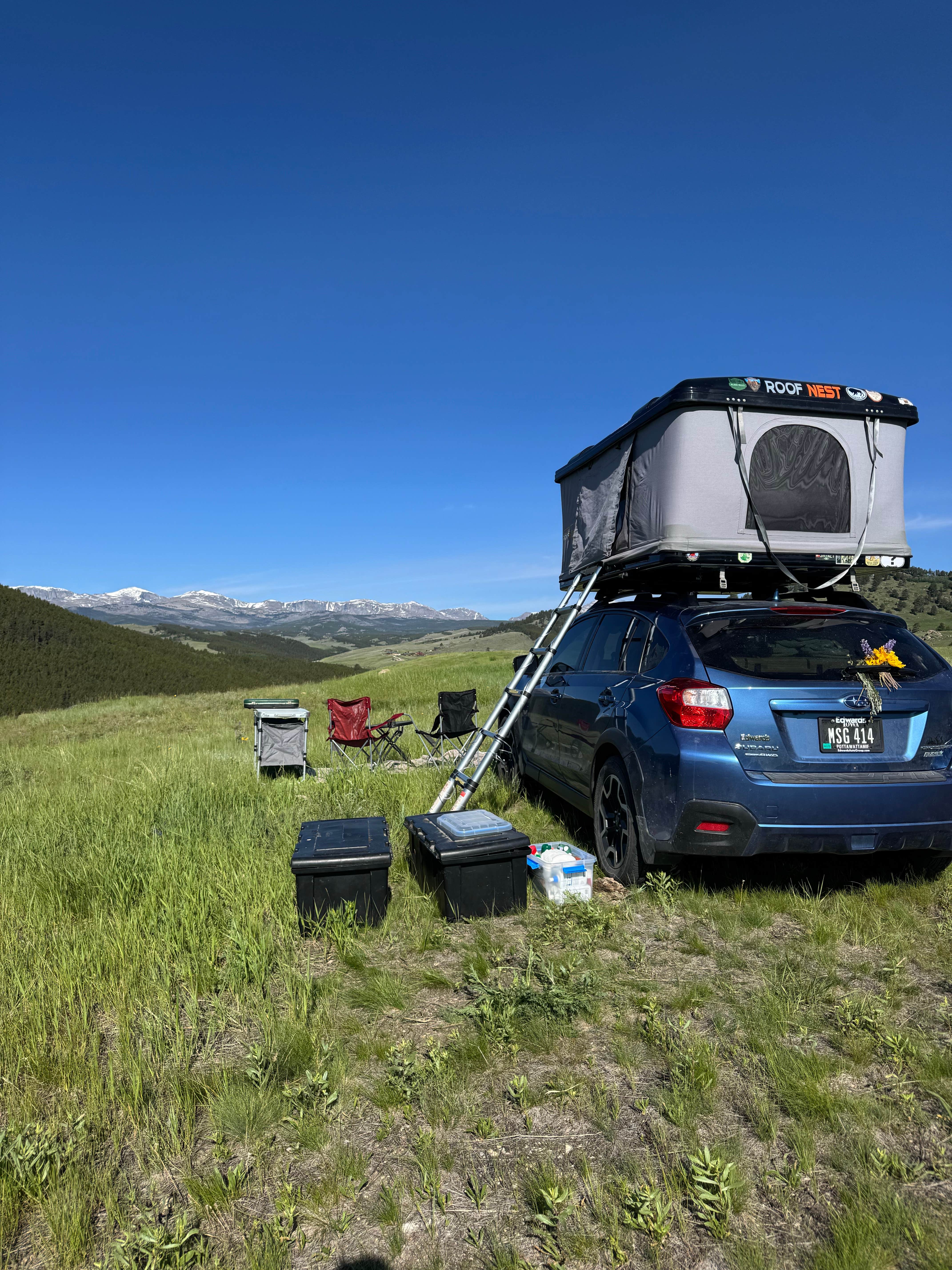 Camper submitted image from Grouse Mountain Basecamp on Forest Road 403 - 1