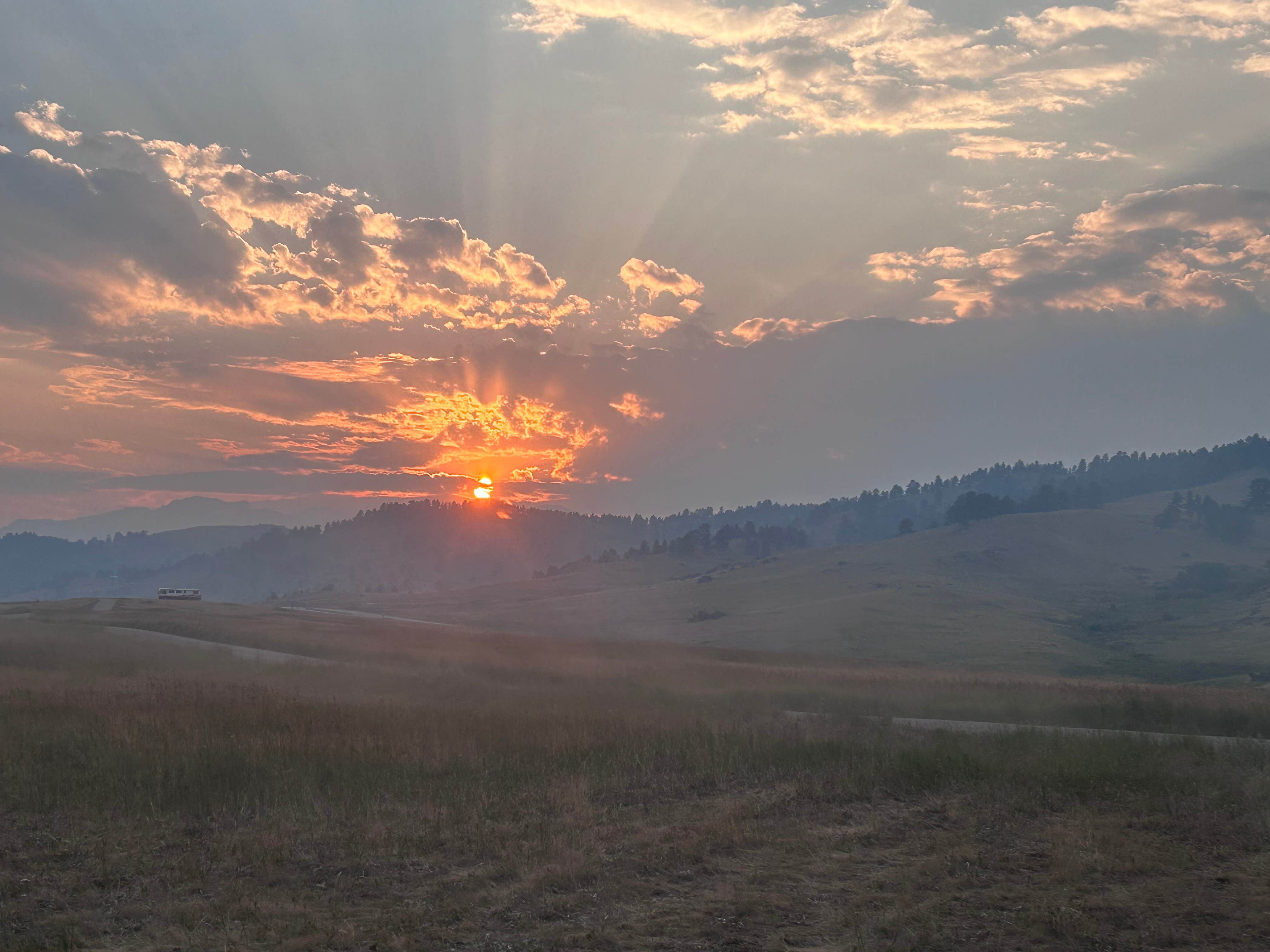 Tyler C.'s photo of a dispersed camping area at Grouse Mountain Basecamp on Forest Road 403 near Ten Sleep, WY