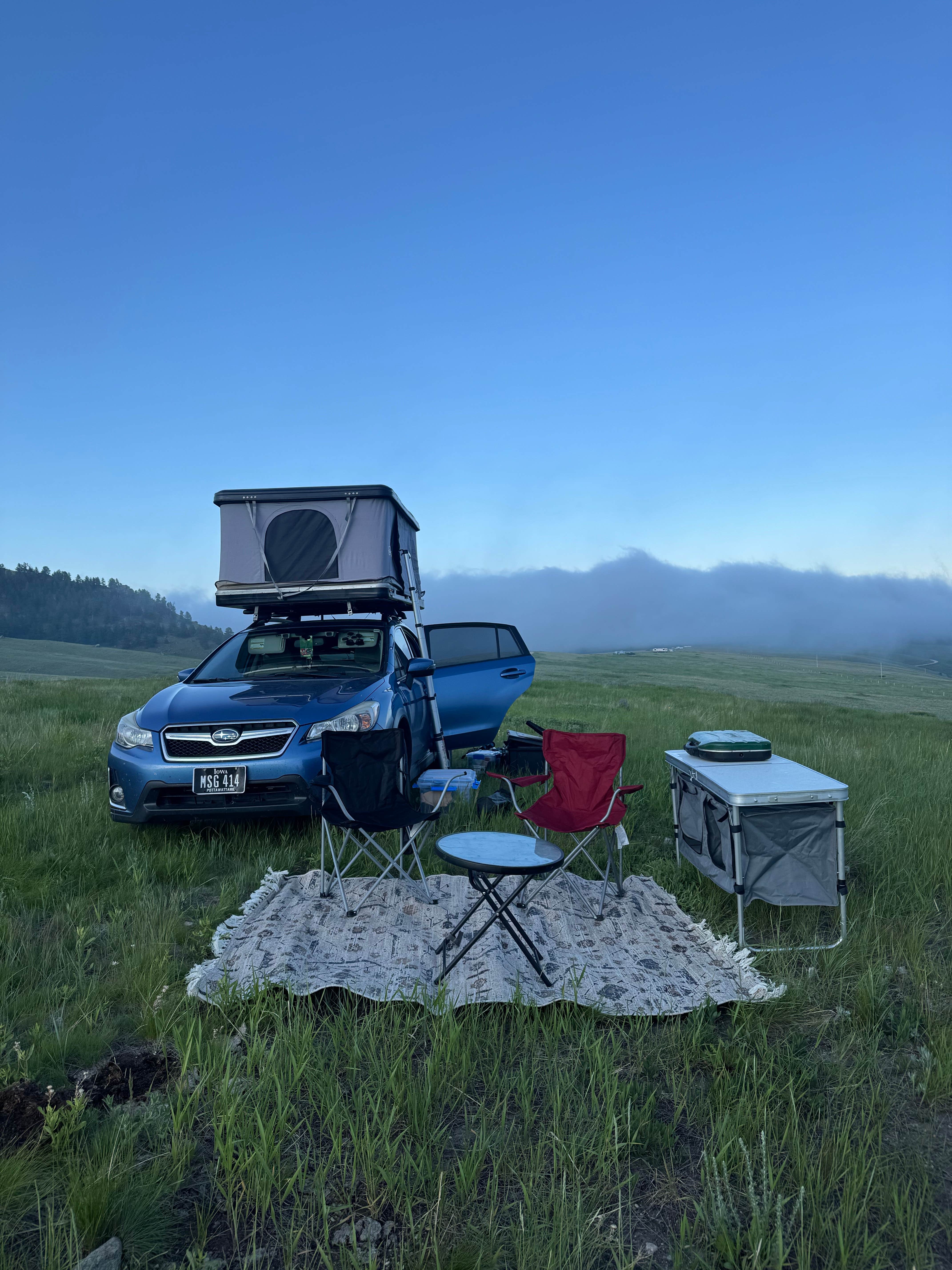 Camper-submitted photo at Grouse Mountain Basecamp on Forest Road 403 near Buffalo, WY