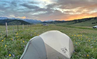 Camping near Buffalo KOA: Grouse Mountain Basecamp on Forest Road 403, Buffalo, Wyoming