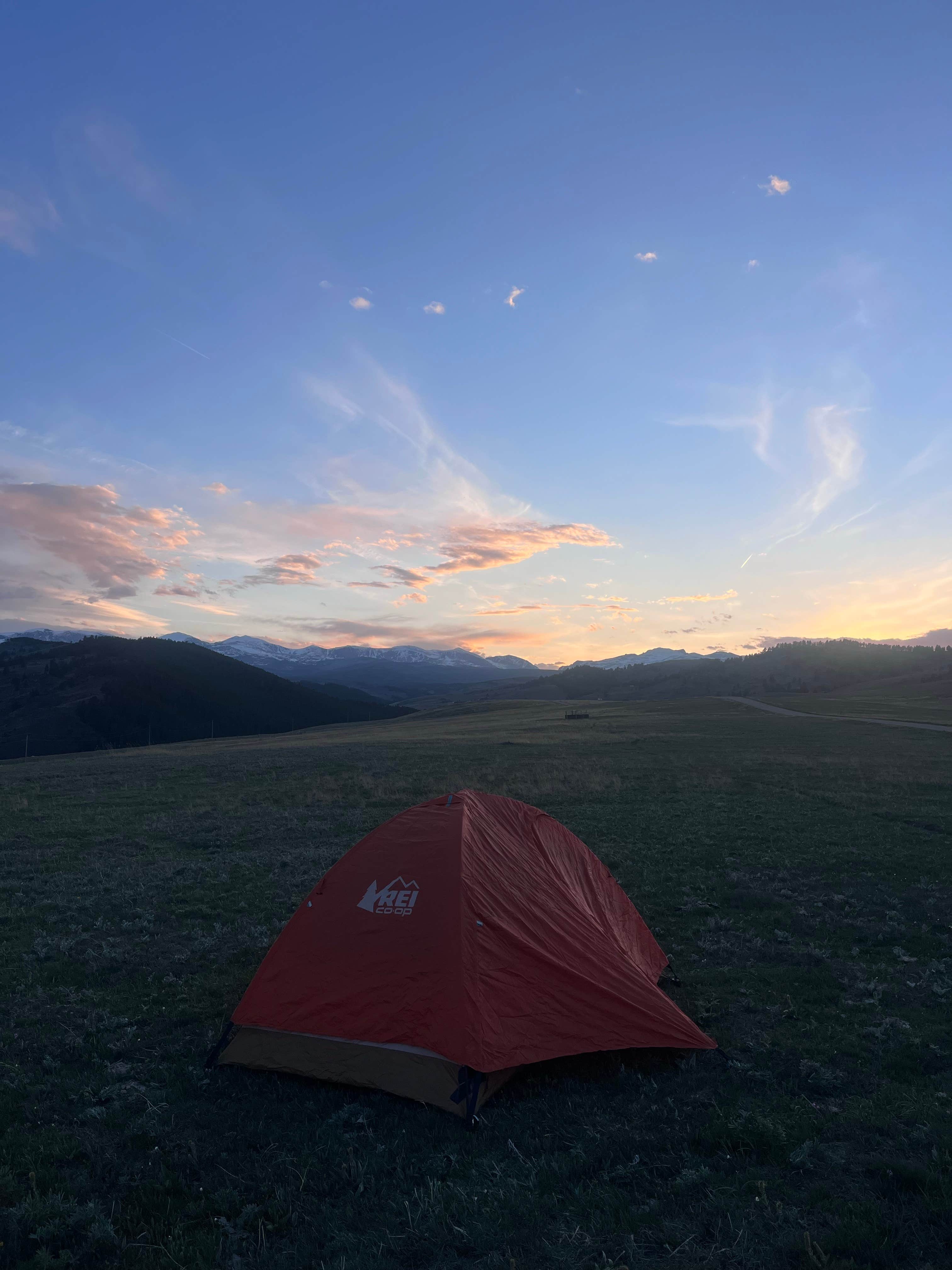 Camper-submitted photo at Grouse Mountain Basecamp on Forest Road 403 near Saddlestring, WY