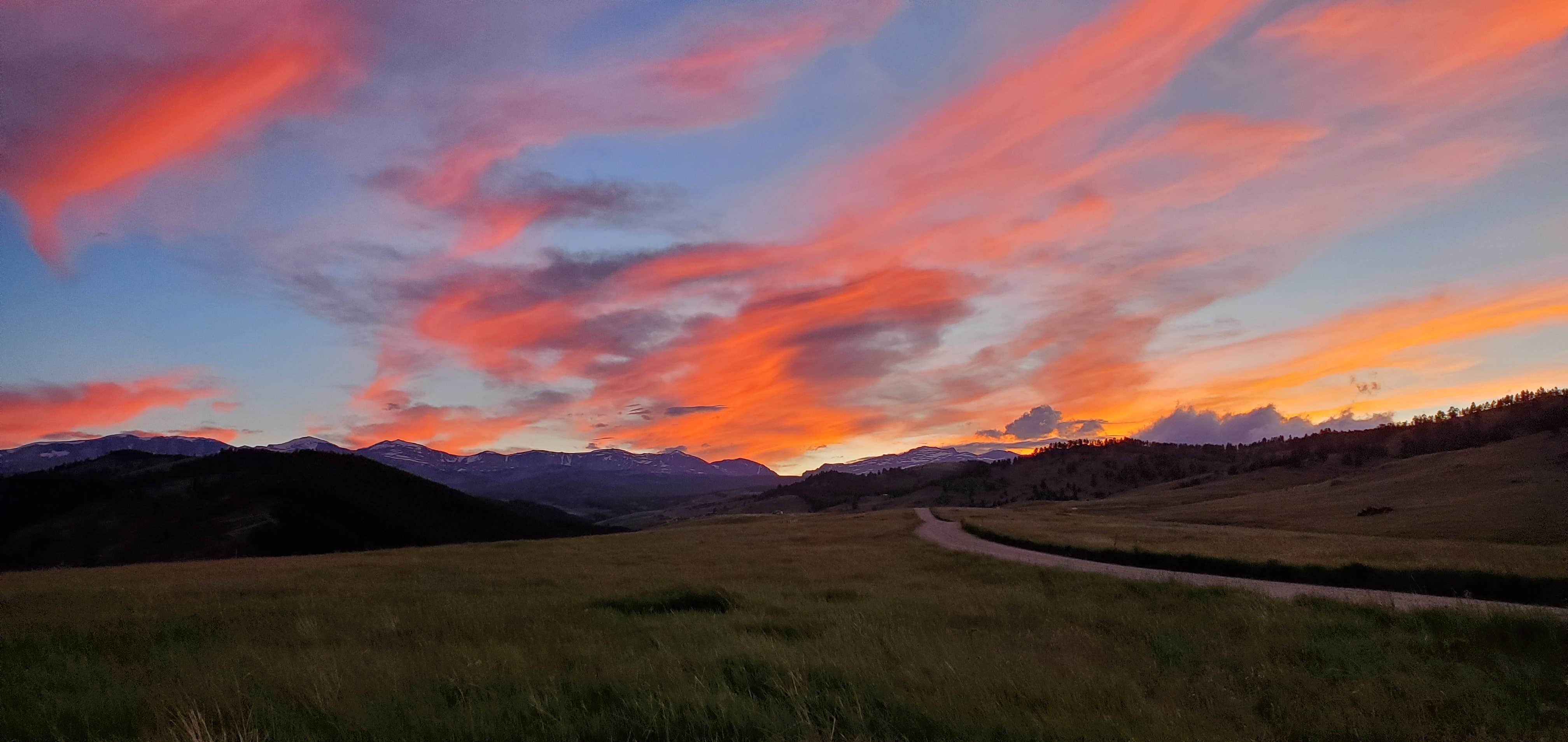 John R.'s photo of a dispersed camping area at Grouse Mountain Basecamp on Forest Road 403 near Bighorn National Forest