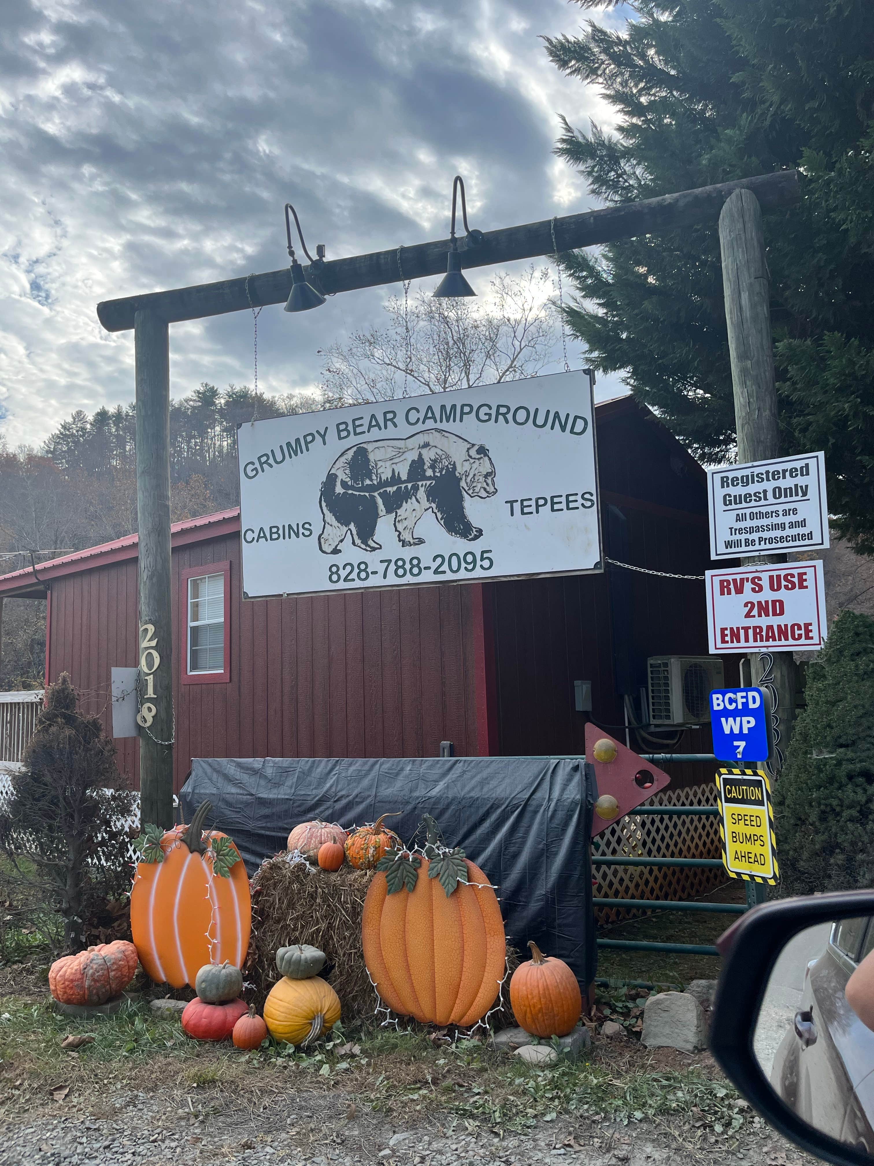 Camper-submitted photo at Grumpy Bear Campground near Bryson City, NC