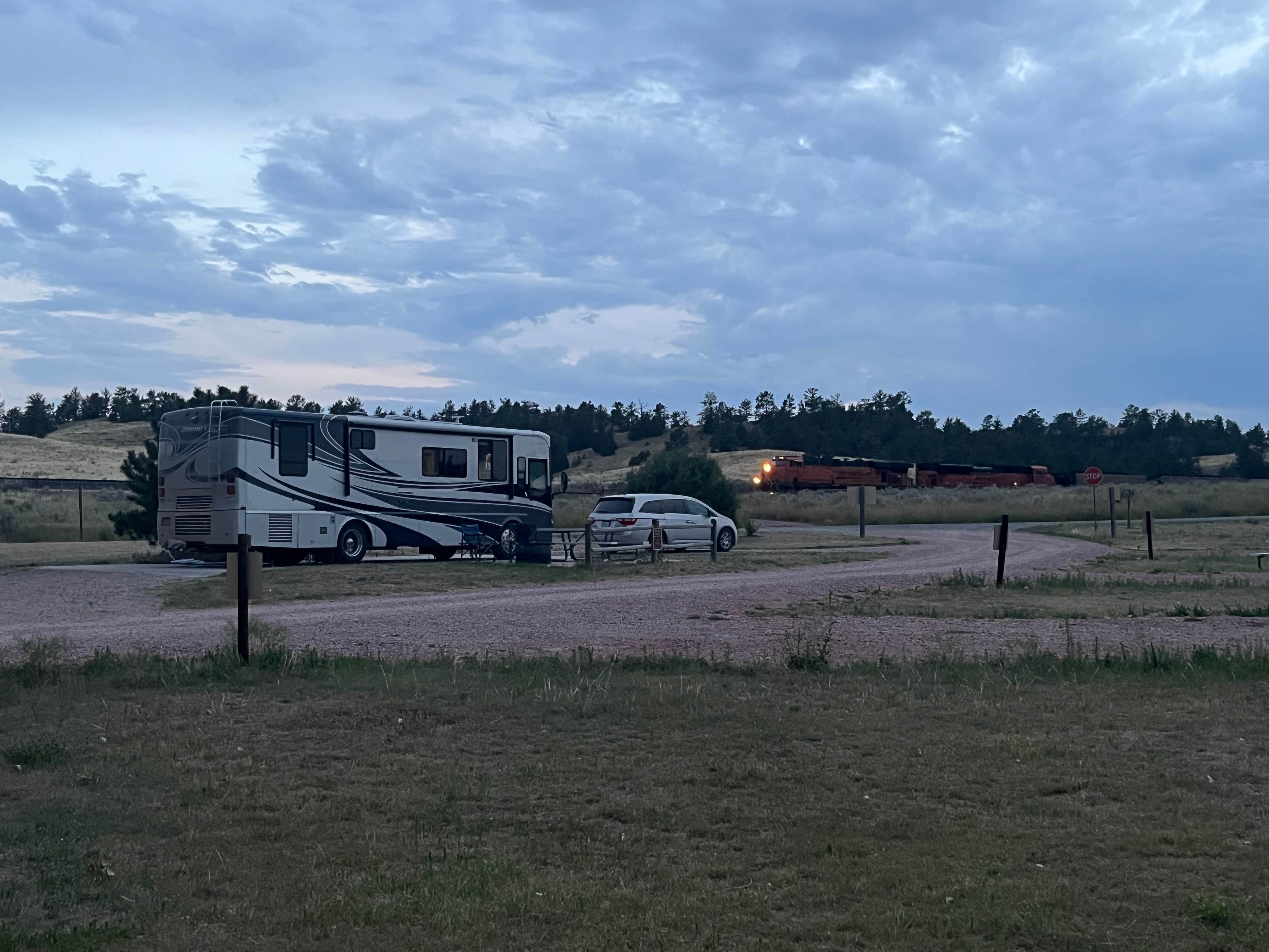 Scott S.'s photo of rv camping at Guernsey State Park Campground near Wheatland, WY
