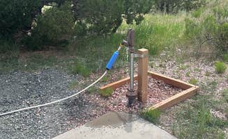 Joseph V.'s photo of camping with pets at Guernsey State Park Campground near Hartville, WY