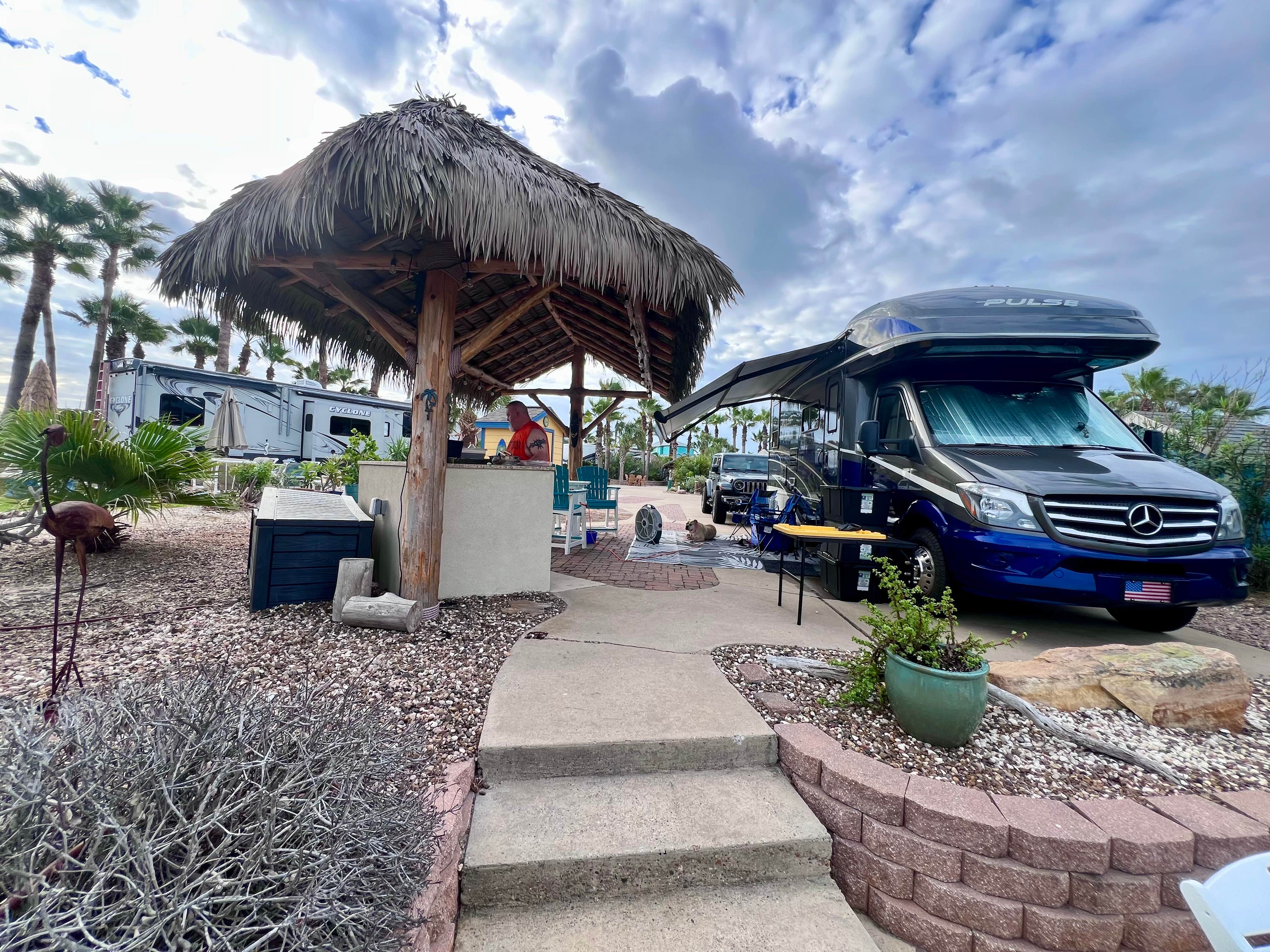 Dustin D. B.'s photo of rv camping at Gulf Waters RV Resort near Port Aransas, TX