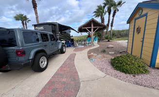 Dustin D. B.'s photo of camping with pets at Gulf Waters RV Resort near Port Aransas, TX