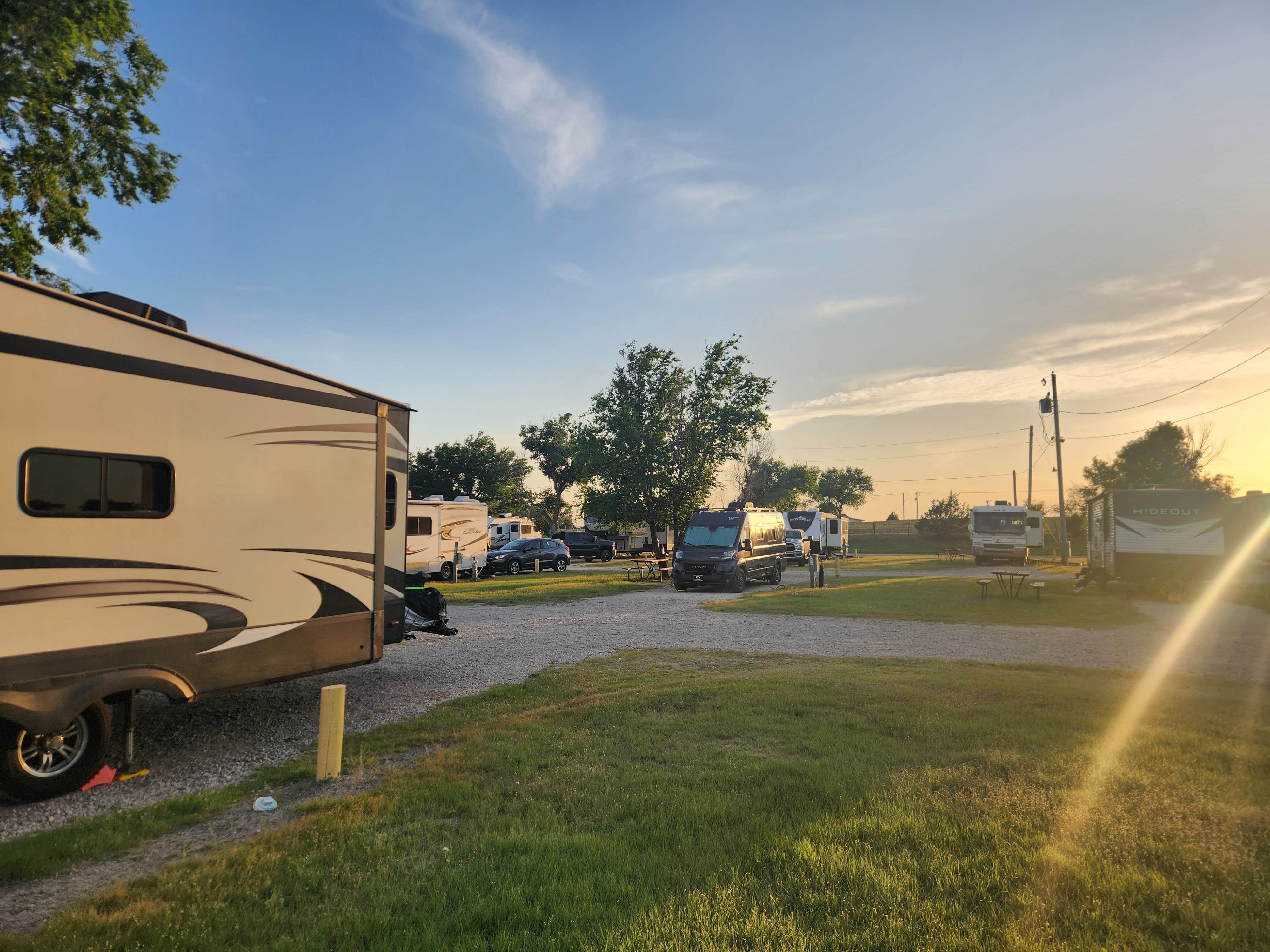 Grace D.'s photo at Gunsmoke RV Park near Garden City, KS