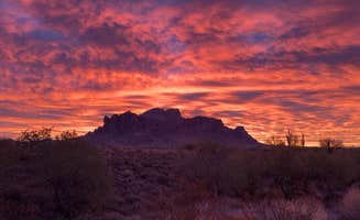 Jordan S.'s photo of a dispersed camping area at Hackamore Road Dispersed near Superstition Mobile Ranch, AZ