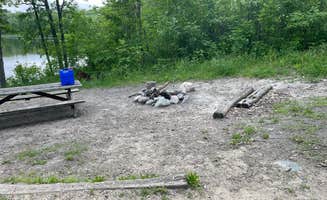 Kaleigh F.'s photo of camping with pets at Halverson Trail Camp on McCarty Lake near Chippewa National Forest