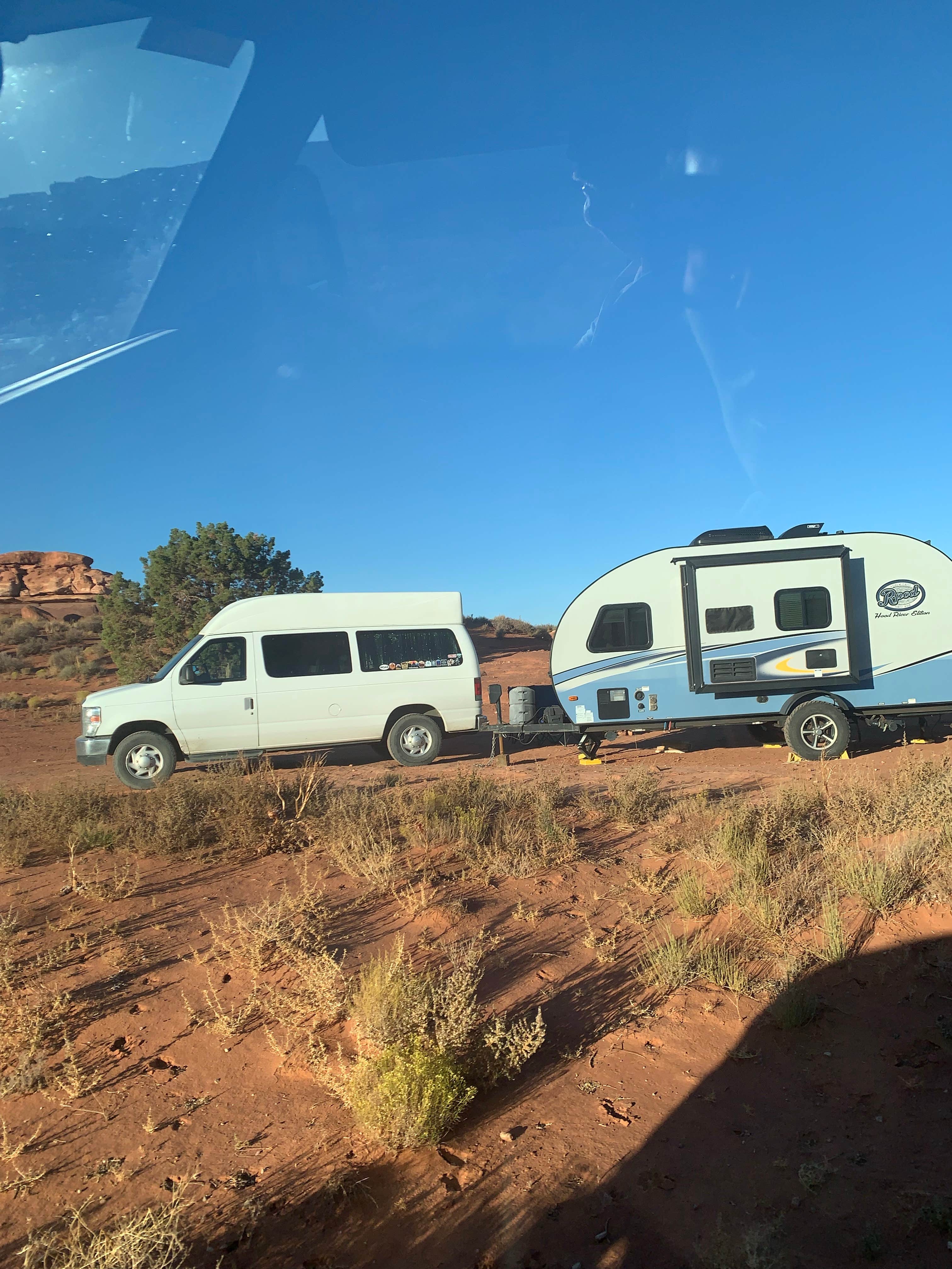 Lauren S.'s photo of rv camping at Hamburger Rock Dispersed Camping near Monticello, UT