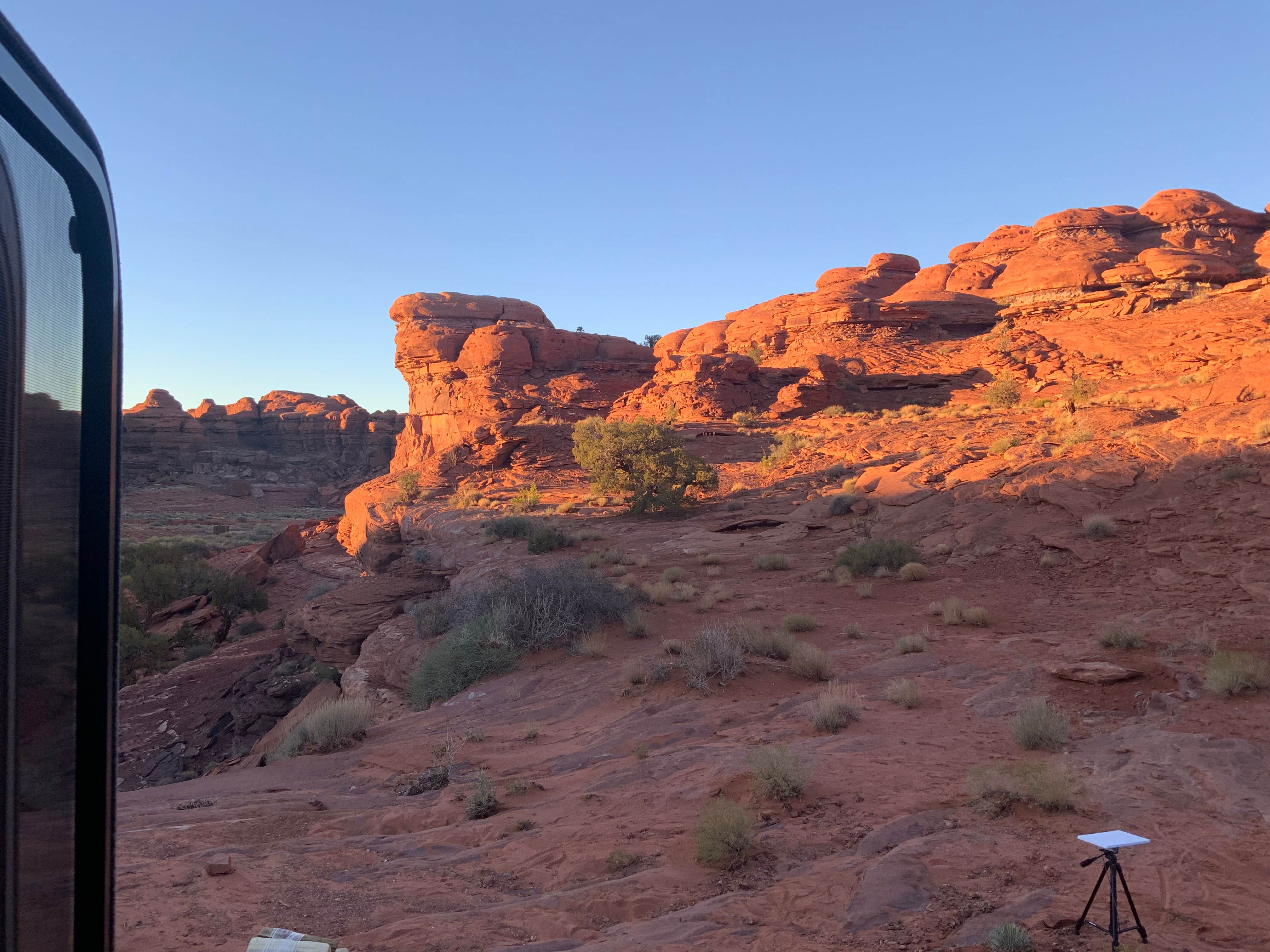 Camper submitted image from Hamburger Rock Dispersed Camping - 1