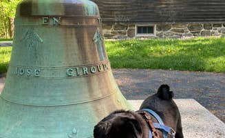 Janet R.'s photo of camping with pets at Hanscom AFB FamCamp near Rockport, MA