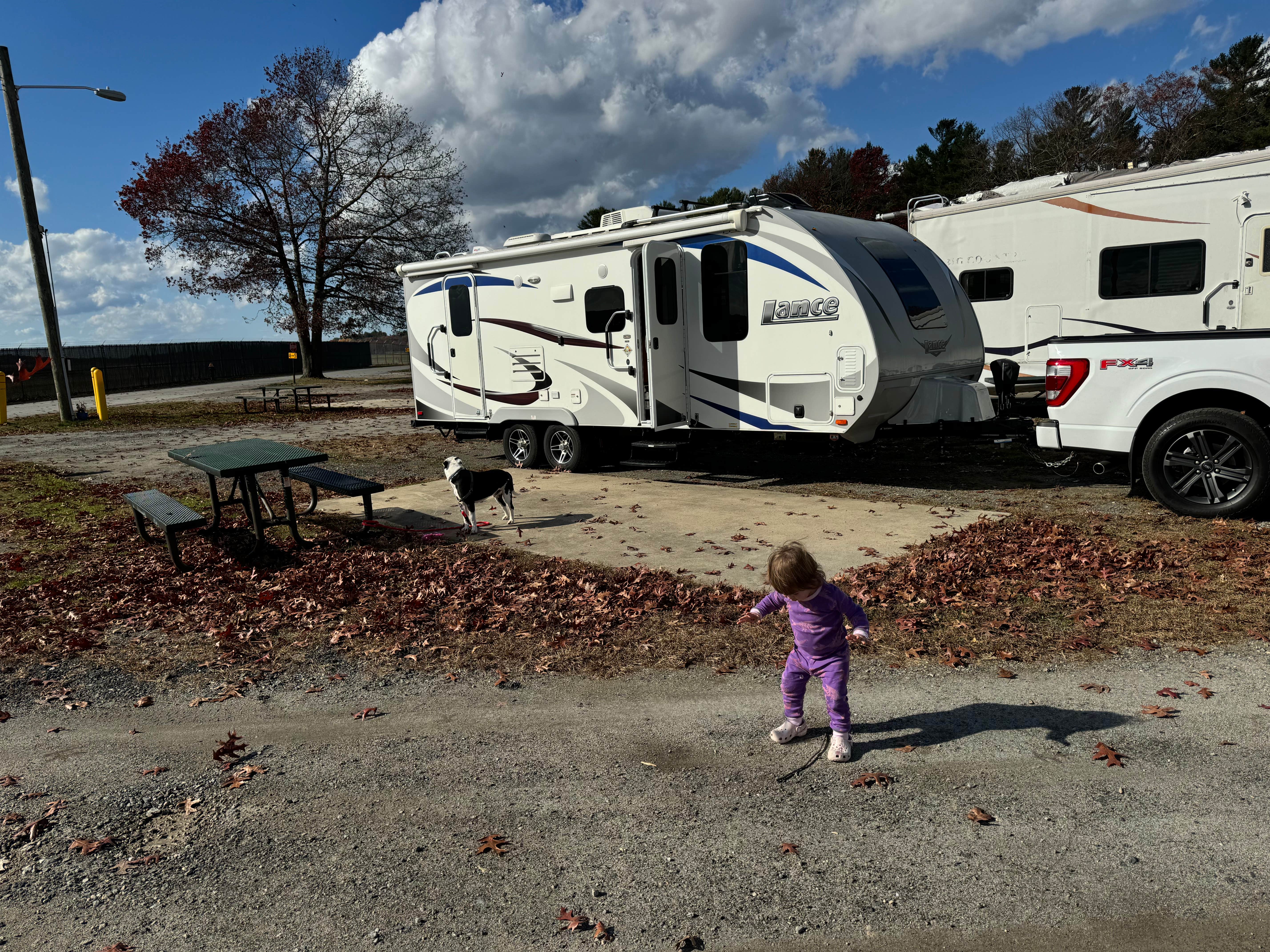 Jacey H.'s photo of rv camping at Hanscom AFB FamCamp near Greenville, NH