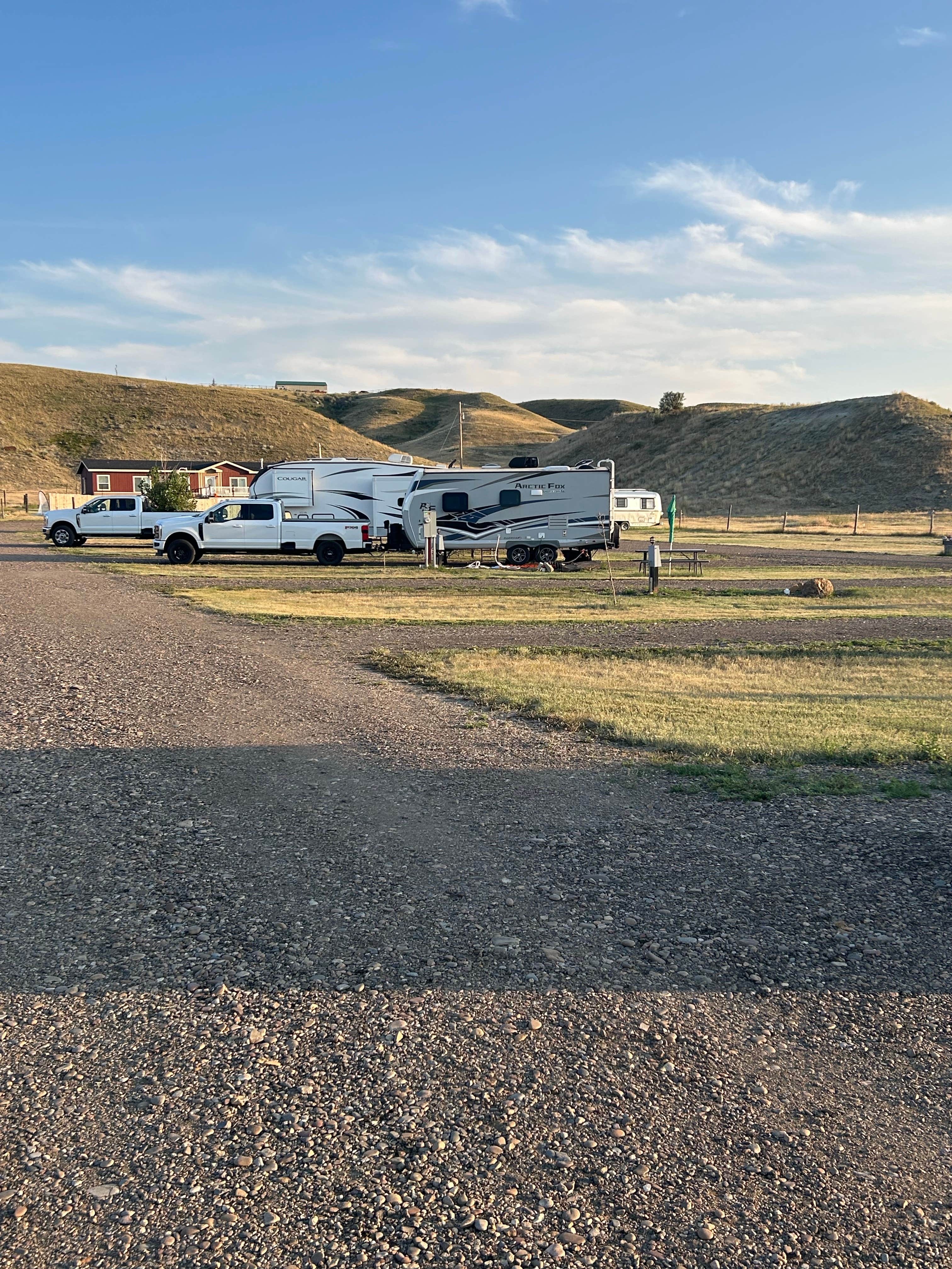 Scott K.'s photo of rv camping at Hansen Family Campground & Storage near Big Sandy, MT