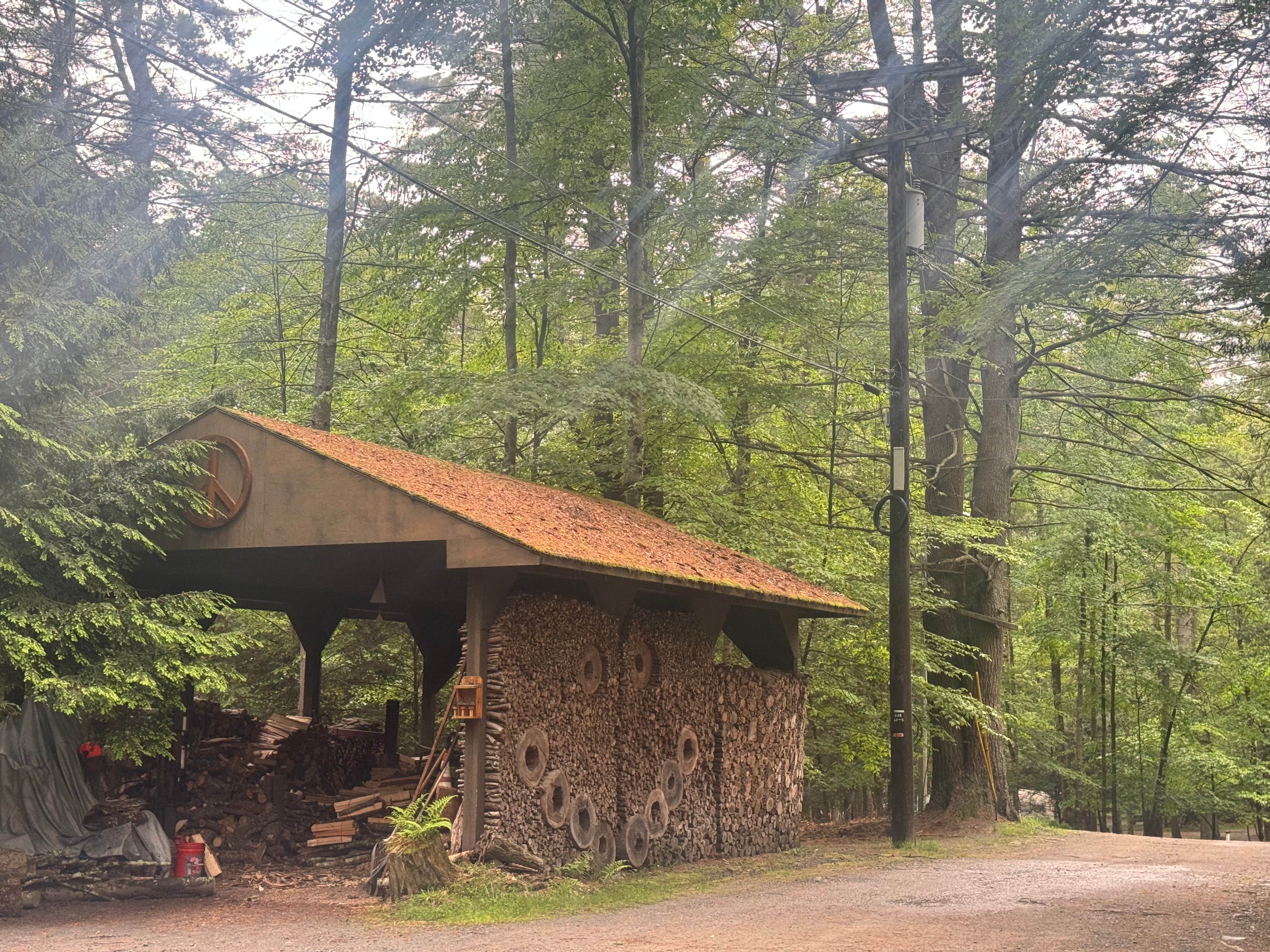 Jessica D.'s photo of a cabin at Happy Days Campground near Upper Delaware National Scenic and Recreation River