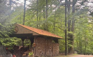 Jessica D.'s photo of a cabin at Happy Days Campground near Woodridge, NY