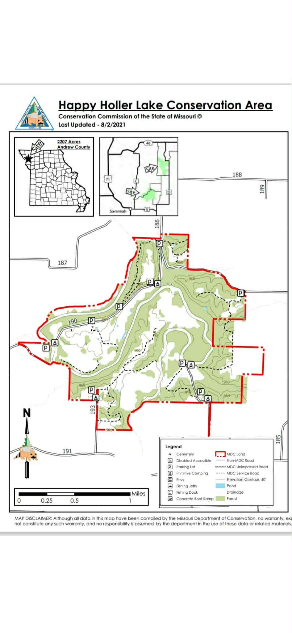 Camper-submitted photo at Happy Holler Conservation Area South near Amazonia, MO