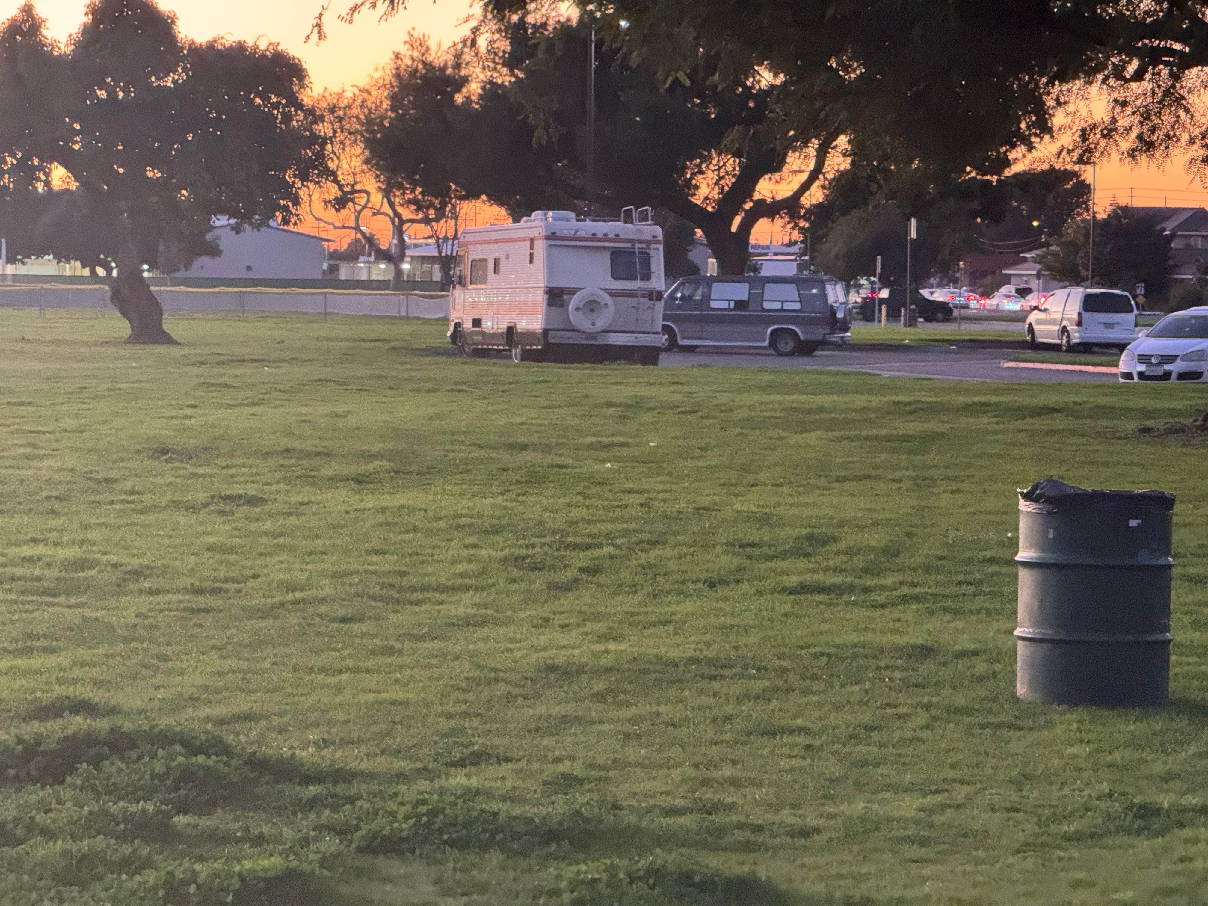 Camping near Angeles Crest Overlook to LA: Hare School Park, Westminster, California