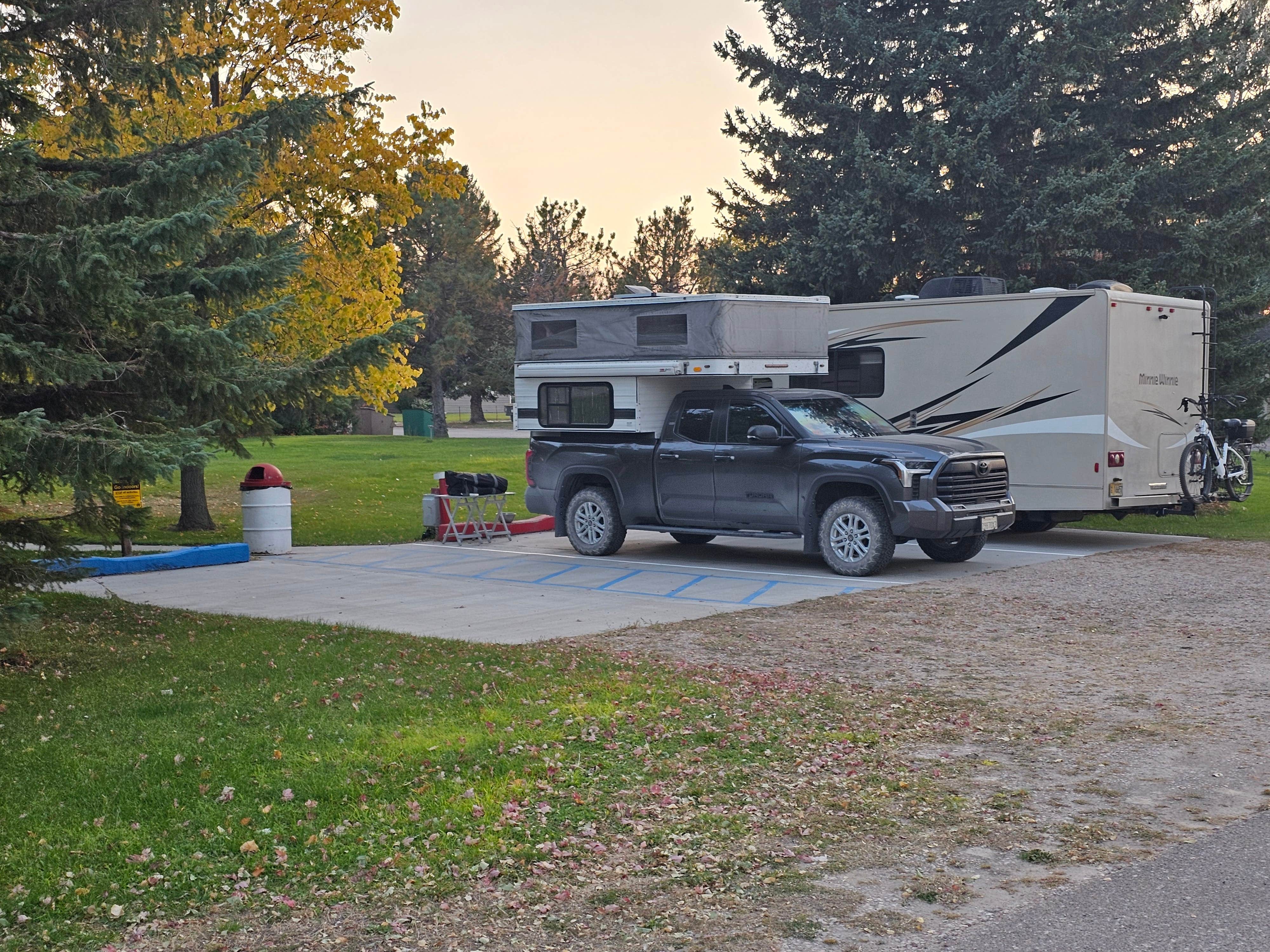 Dave B.'s photo of rv camping at Harrison City Park near Crawford, NE