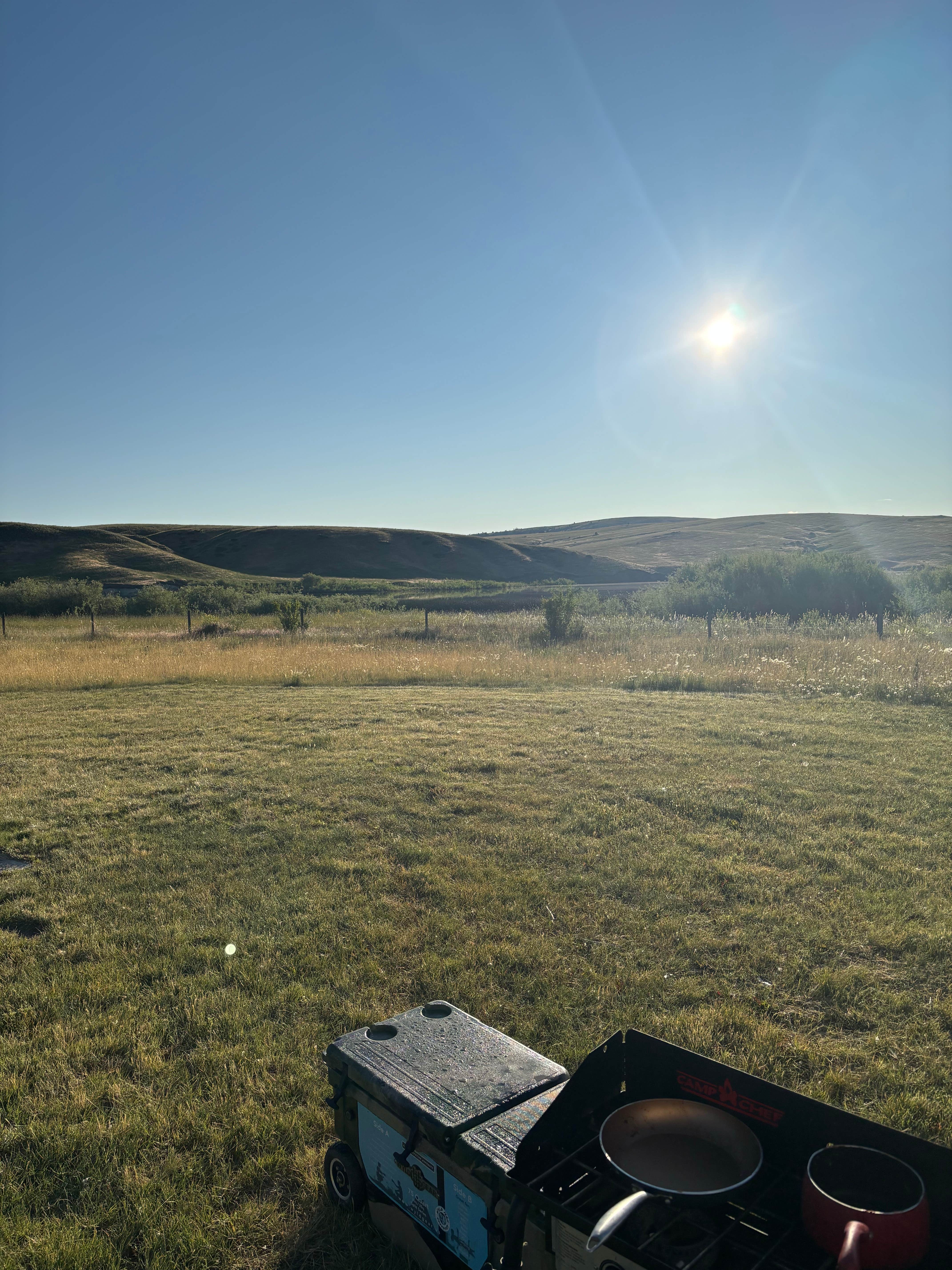 Camper-submitted photo at Harrison Lake Campground near Norris, MT
