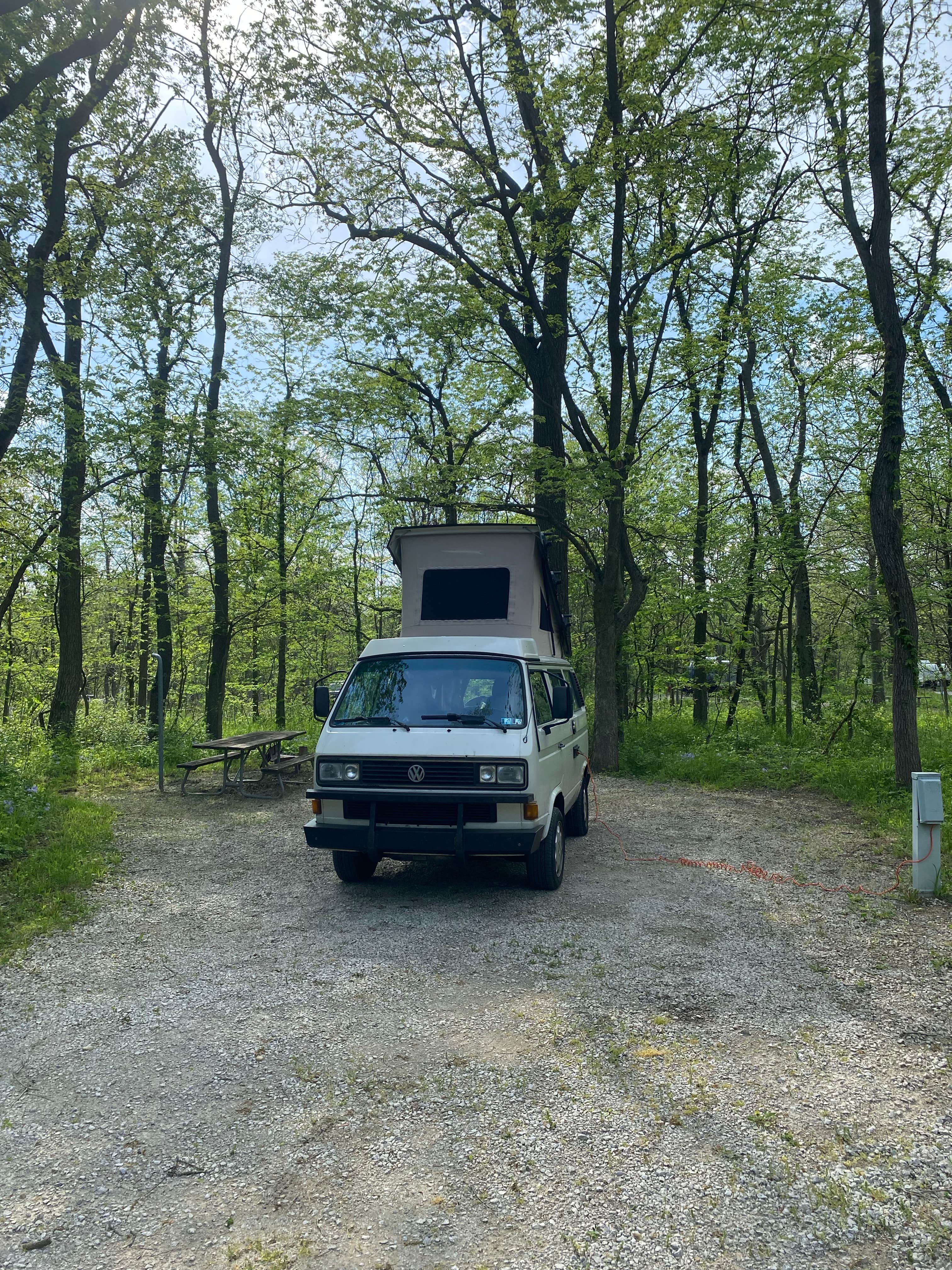 Anne W.'s photo of rv camping at Harry L Swartz Campground near Bismarck, IL