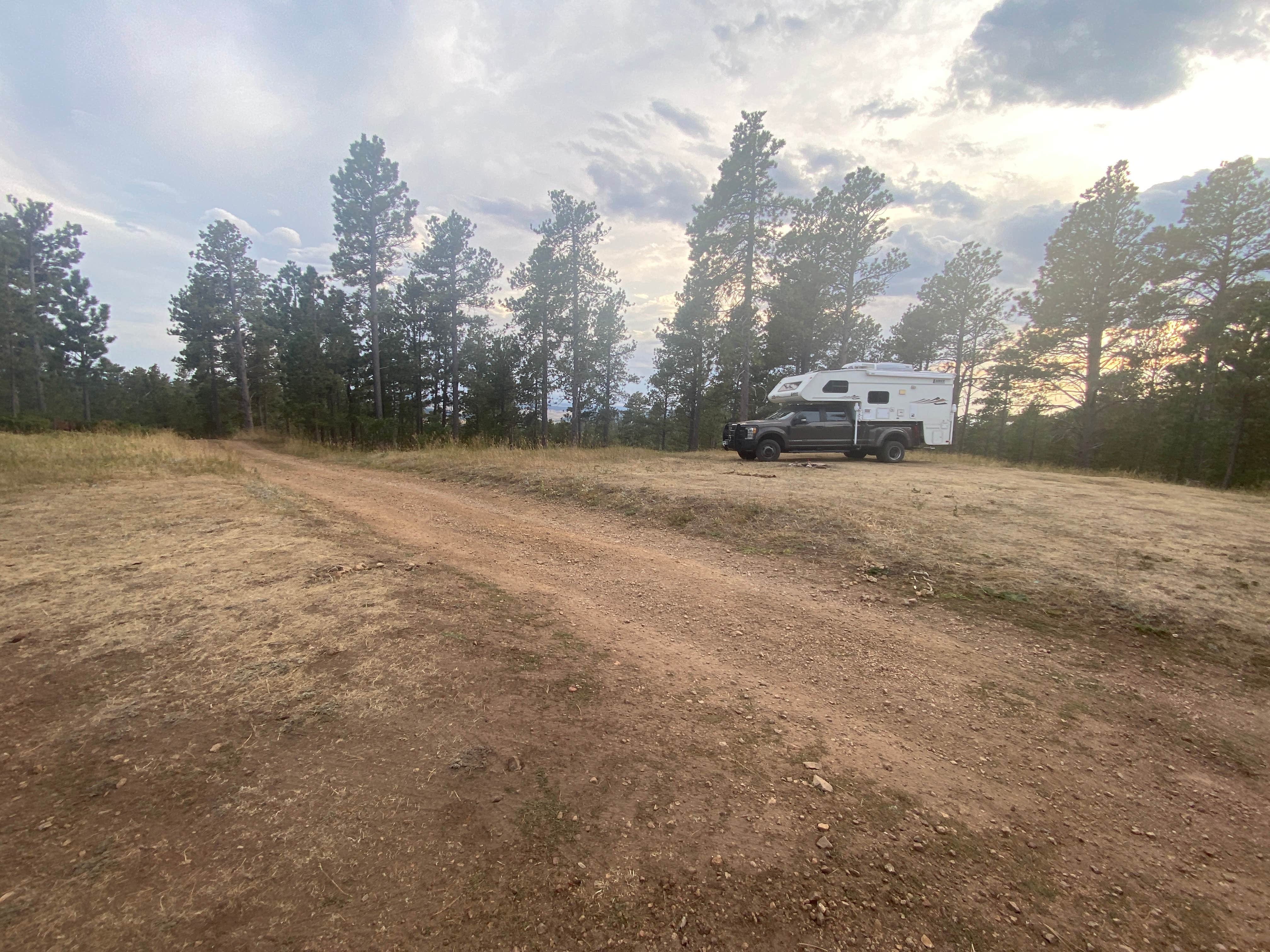 ellen's photo of rv camping at Hartman Rock Dispersed Site near Moorcroft, WY
