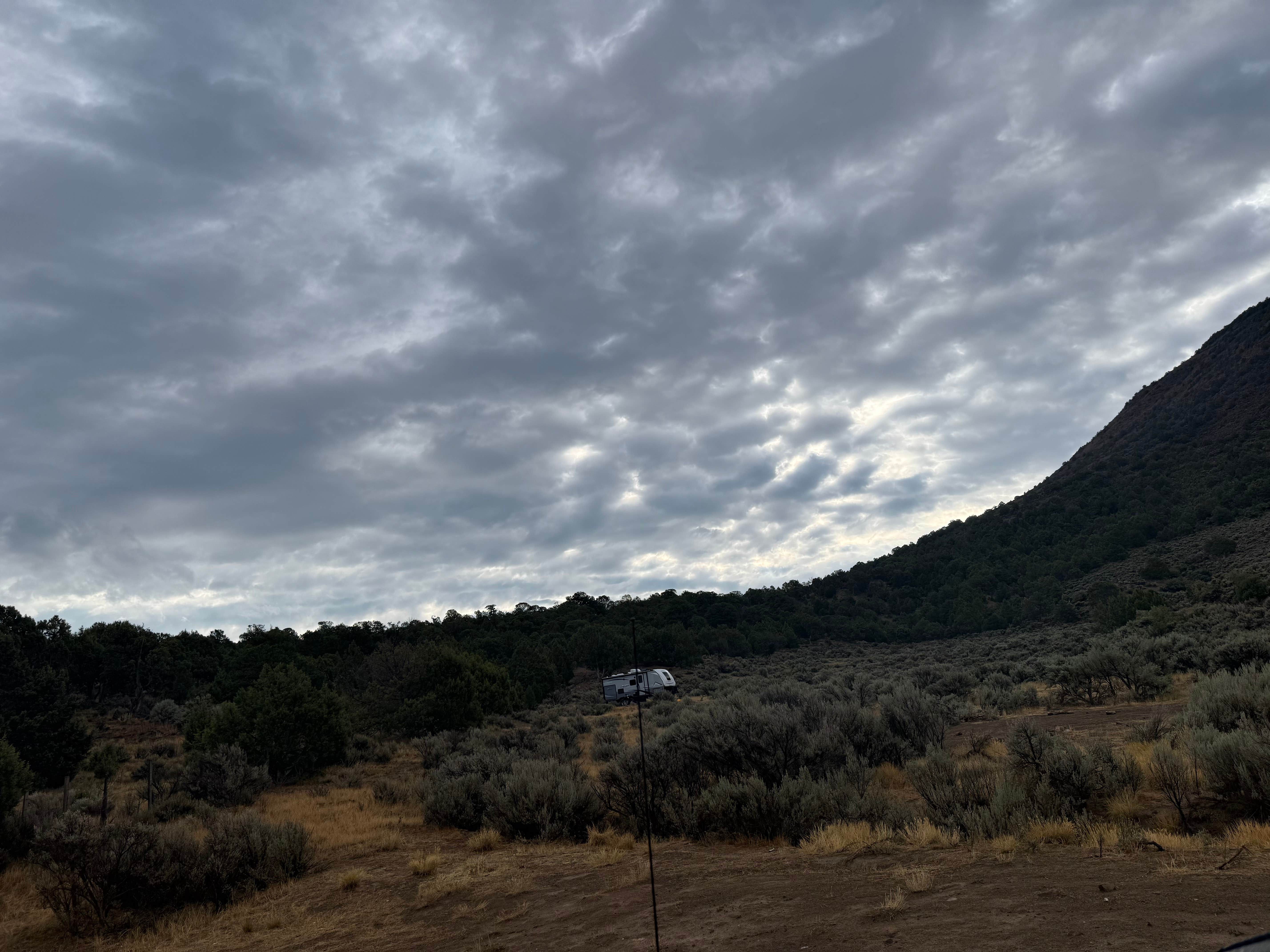 Roger's photo of a dispersed camping area at Harvey Gap BLM Dispersed near Glenwood Springs, CO