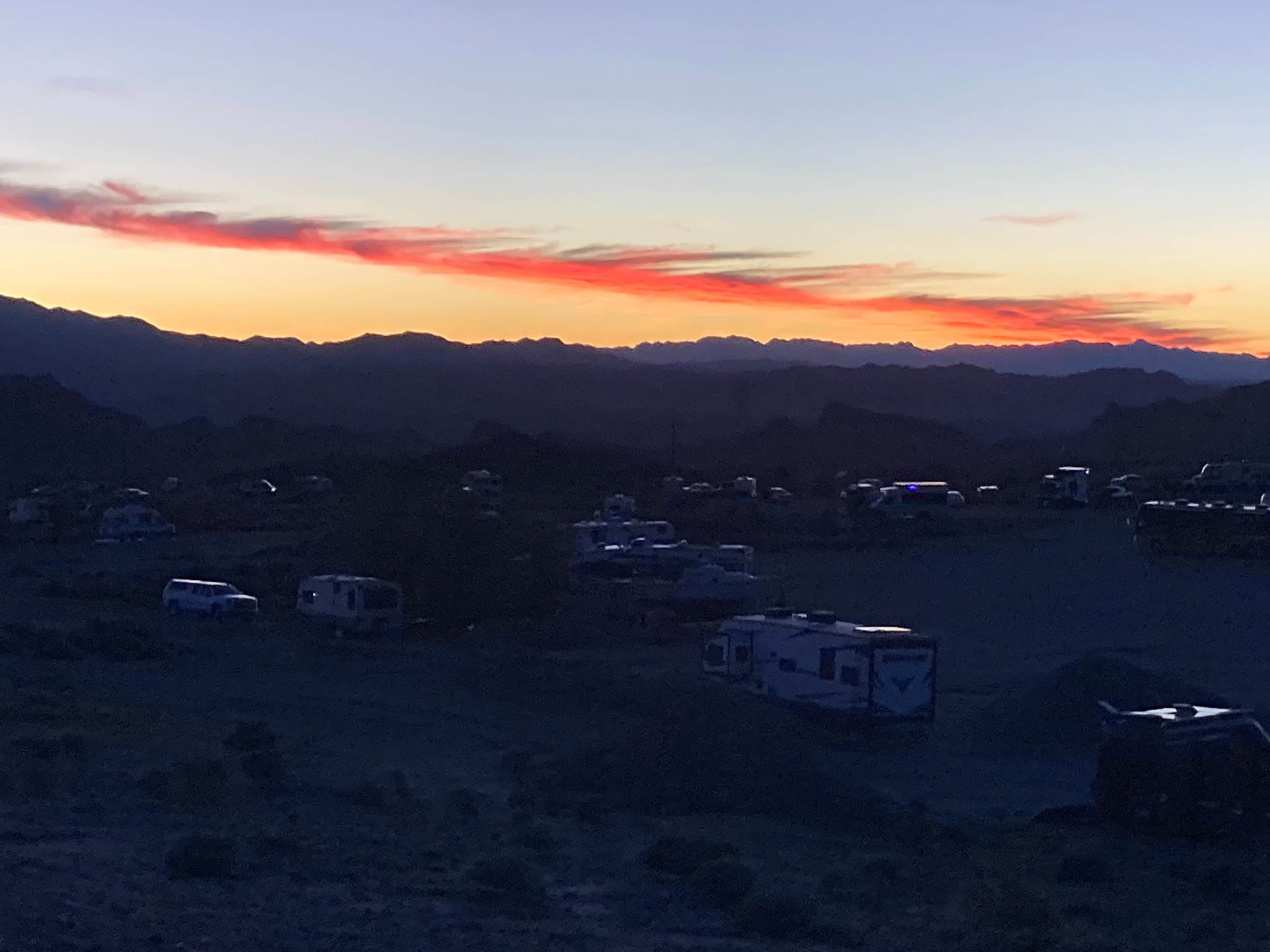 MATTHEW R.'s photo of a dispersed camping area at Havasu BLM Dispersed near Parker, AZ