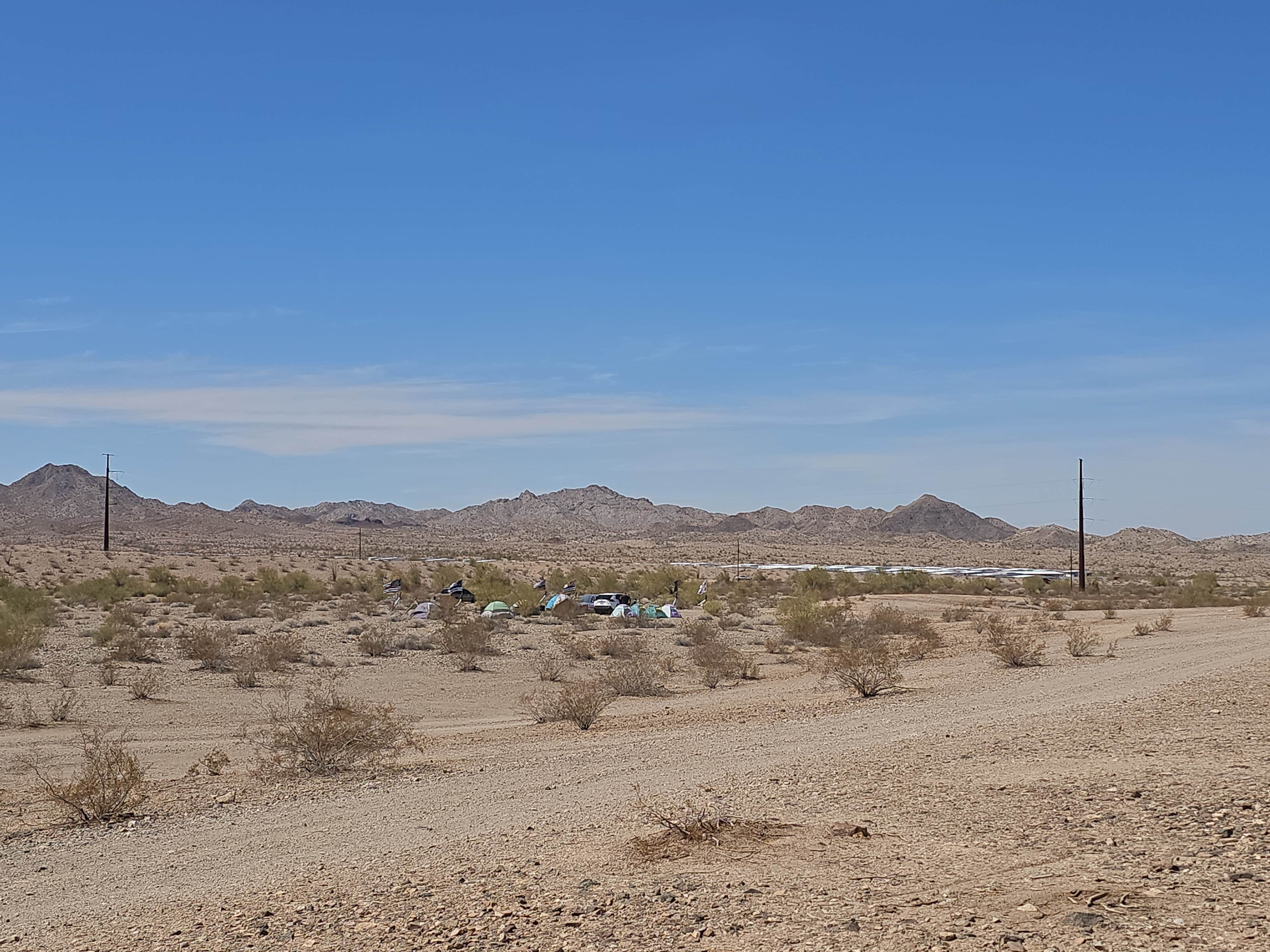 Bare Soul  W.'s photo of tent camping at Havasu Heights near Kingman, AZ