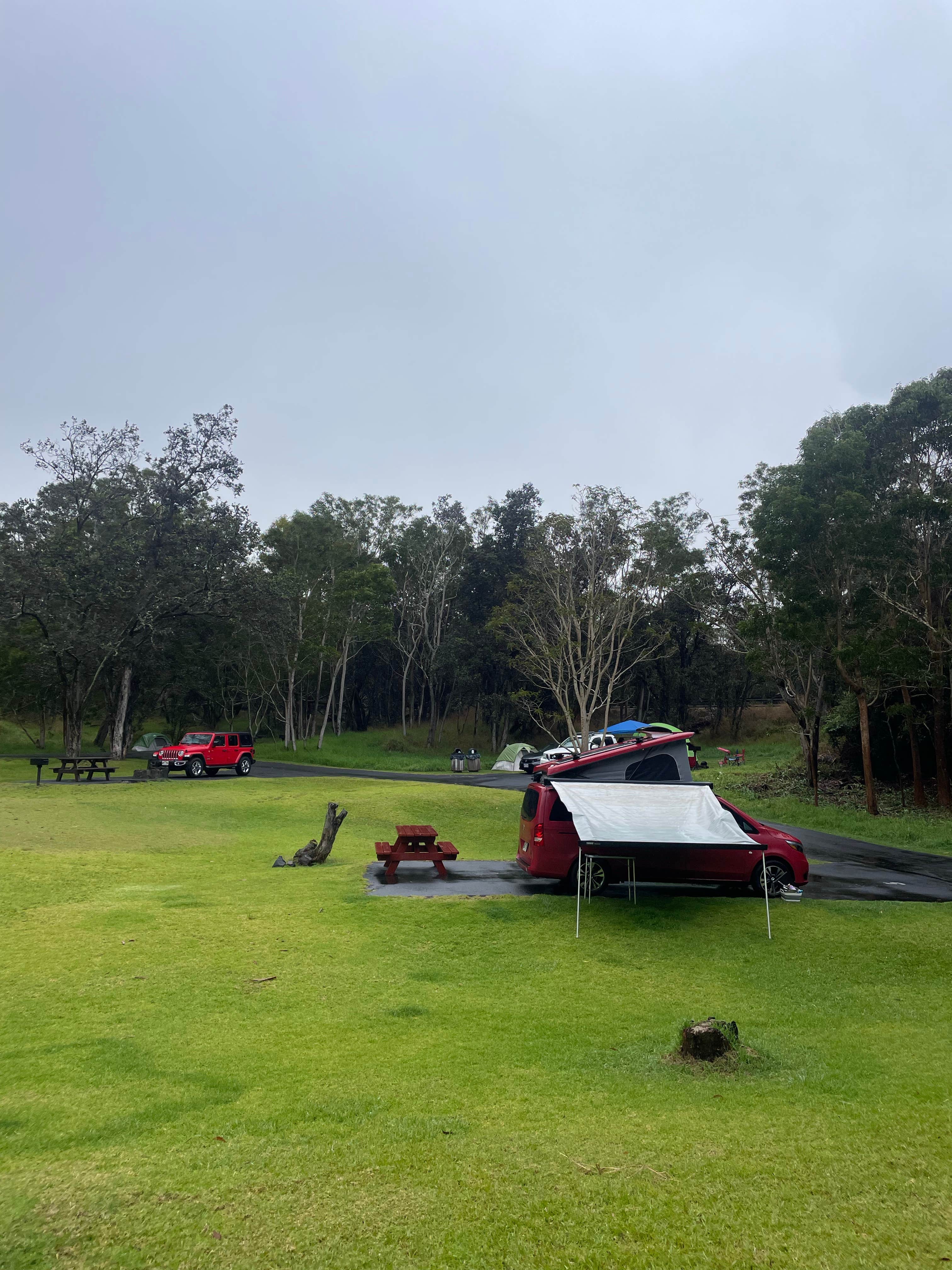 Brittany R.'s photo at Nāmakanipaio Campground — Hawai'i Volcanoes National Park in Hawaii