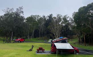 Brittany R.'s photo at Nāmakanipaio Campground — Hawai'i Volcanoes National Park in Hawaii