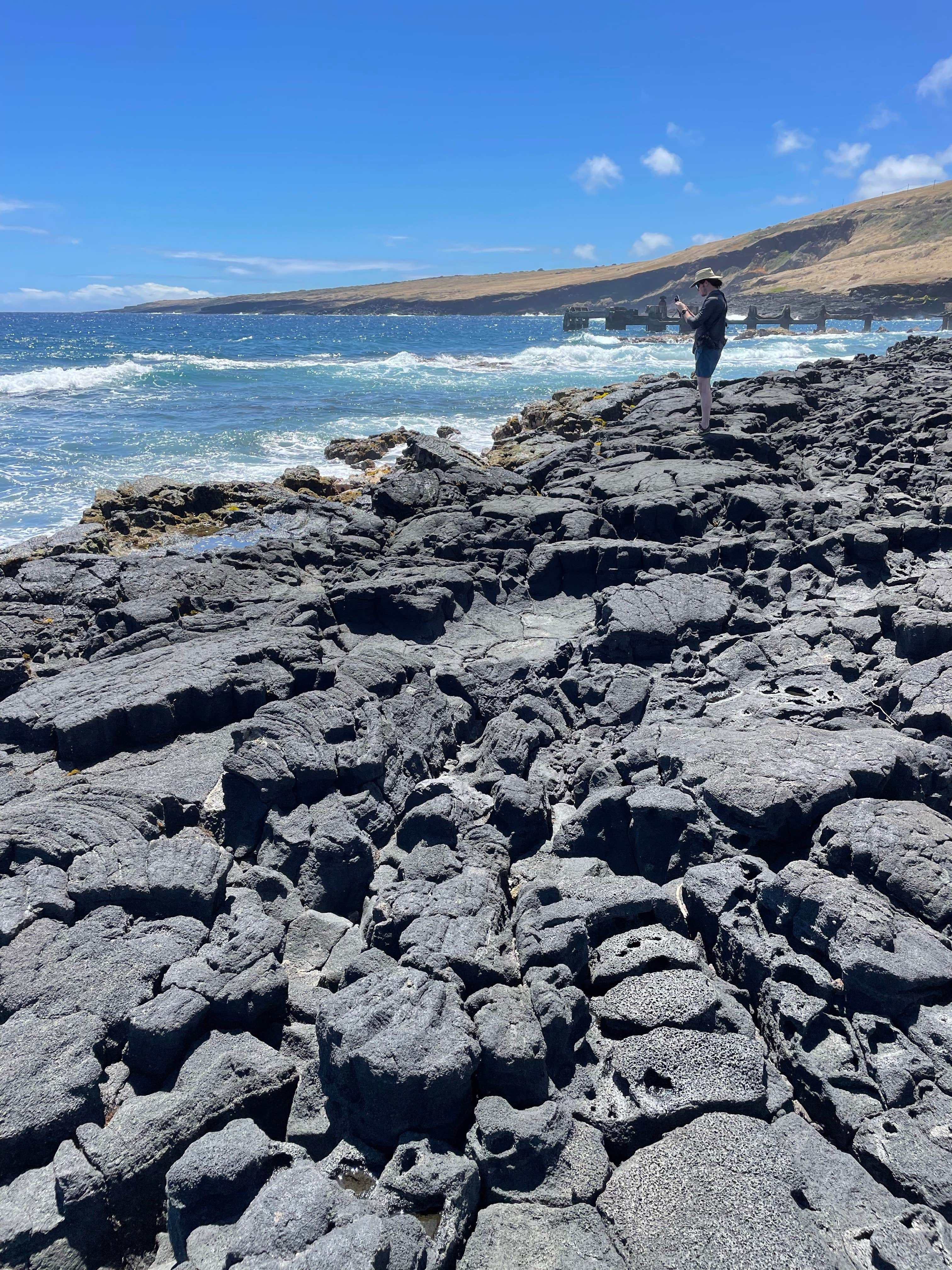 Brittany R.'s photo of a dispersed camping area at Whittington Beach Park near Hawaii Volcanoes National Park