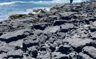 Brittany R.'s photo of a dispersed camping area at Whittington Beach Park in Hawaii