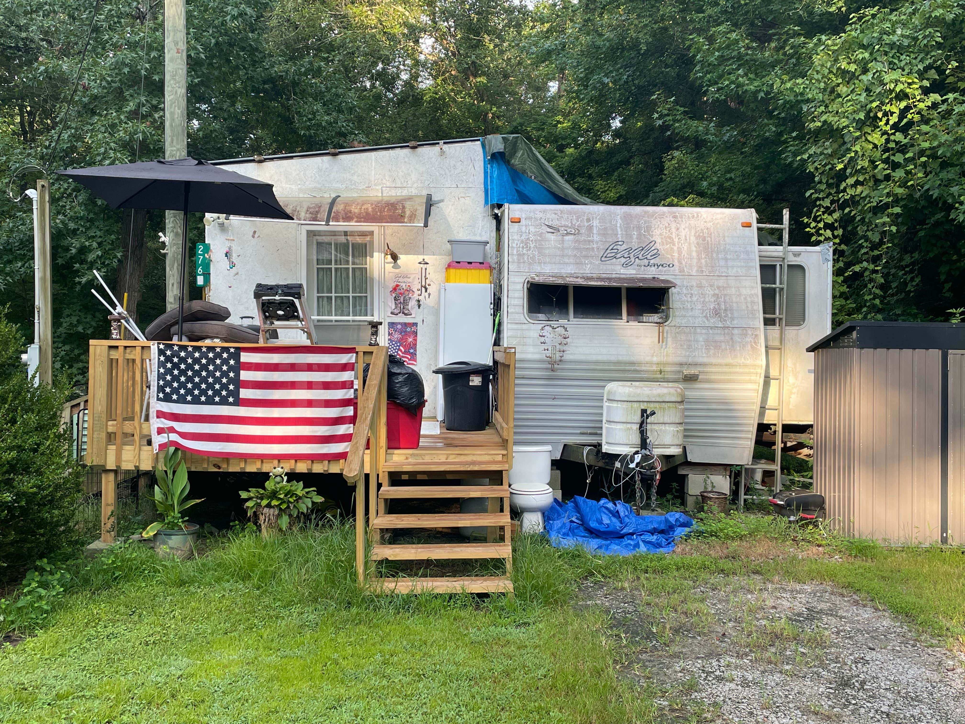 Camper-submitted photo at Hawkins Creek Campground near Jacksonville, NC