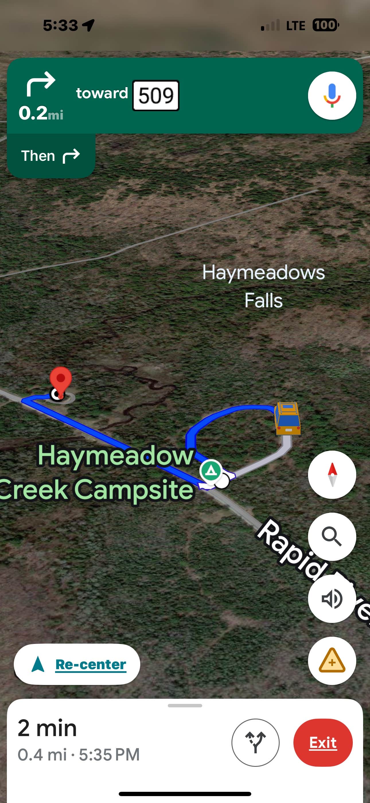 Camper-submitted photo at Haymeadow Creek NF Campground near Nahma, MI