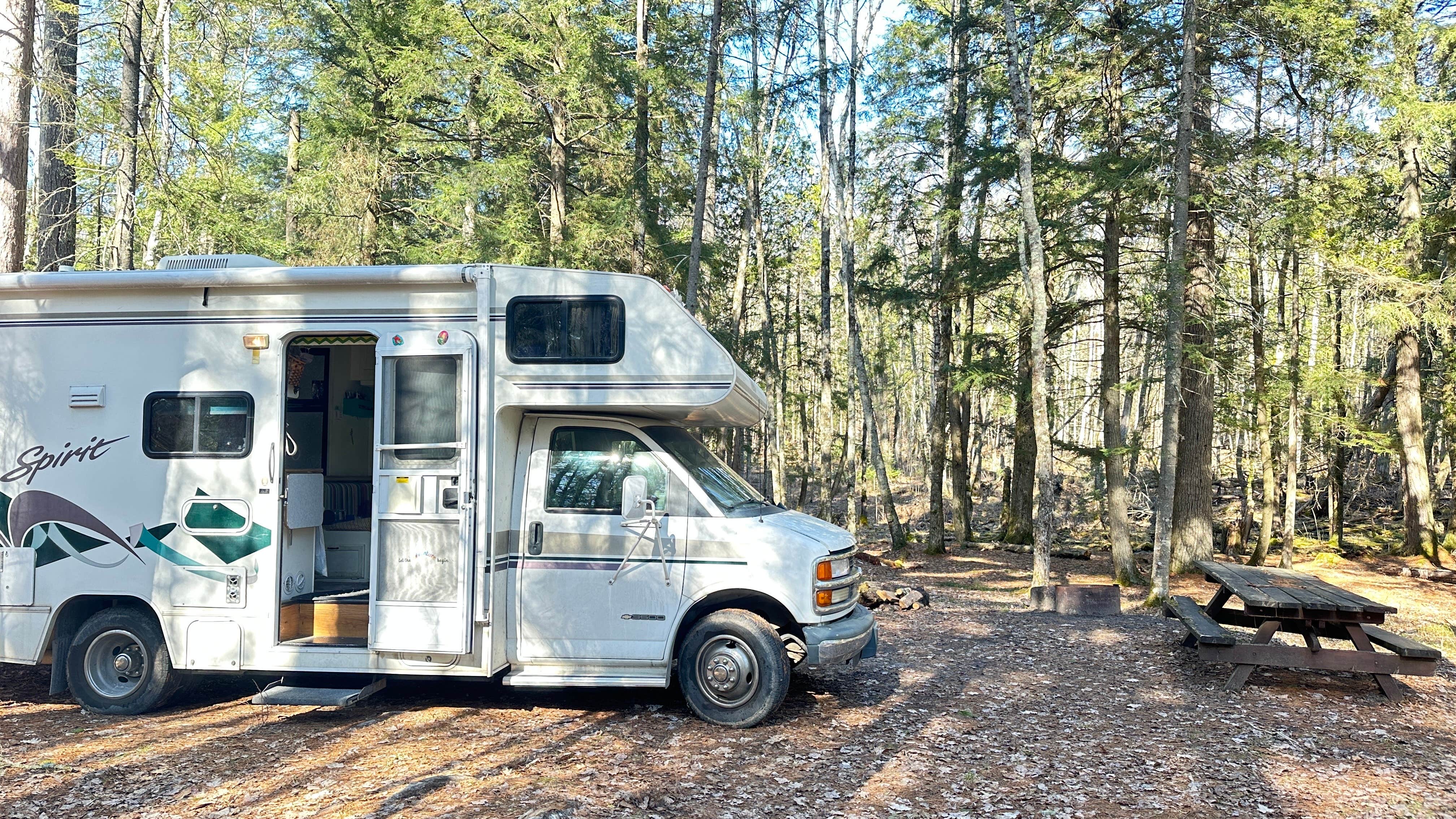 Camper-submitted photo at Haymeadow Creek NF Campground near Nahma, MI