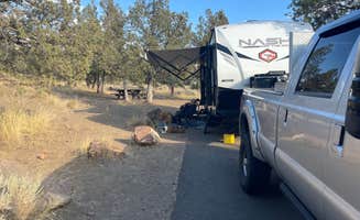 James W.'s photo of camping with pets at Haystack Reservoir Campground (East Shore) near Central Oregon