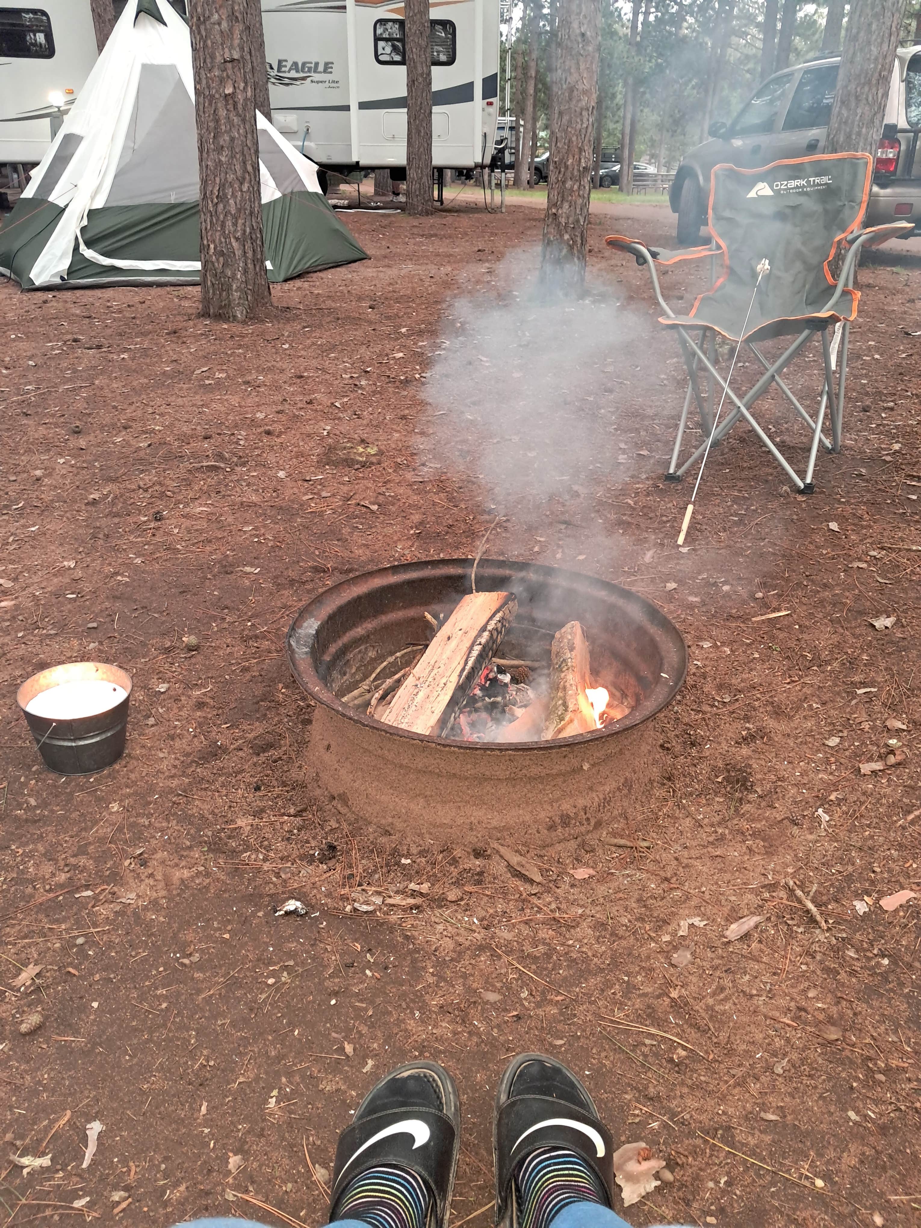 Camper-submitted photo at Hayward KOA near Stone Lake, WI