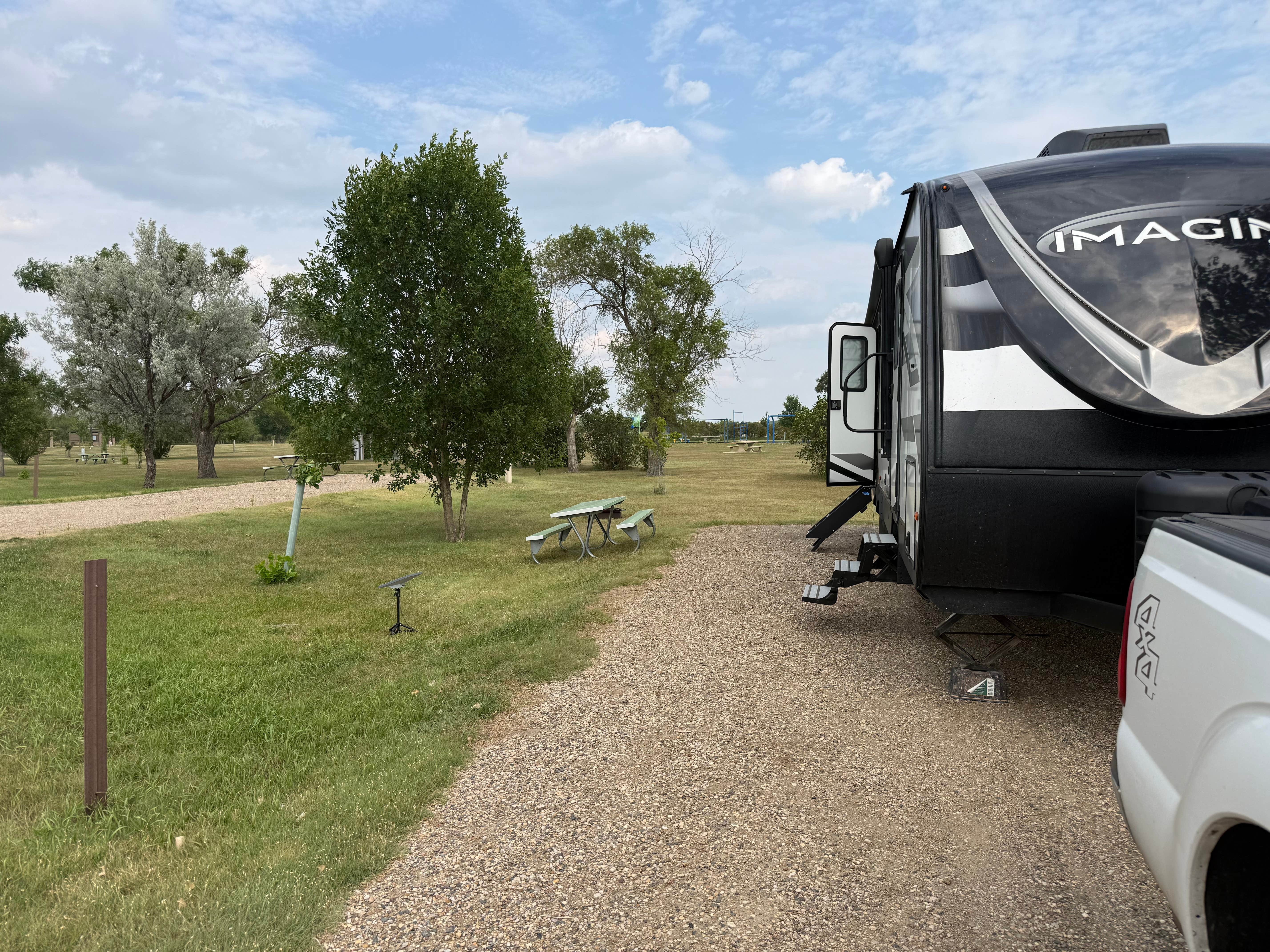 Camper-submitted photo at Hazelton Area - Lake Oahe near Cannon Ball, ND